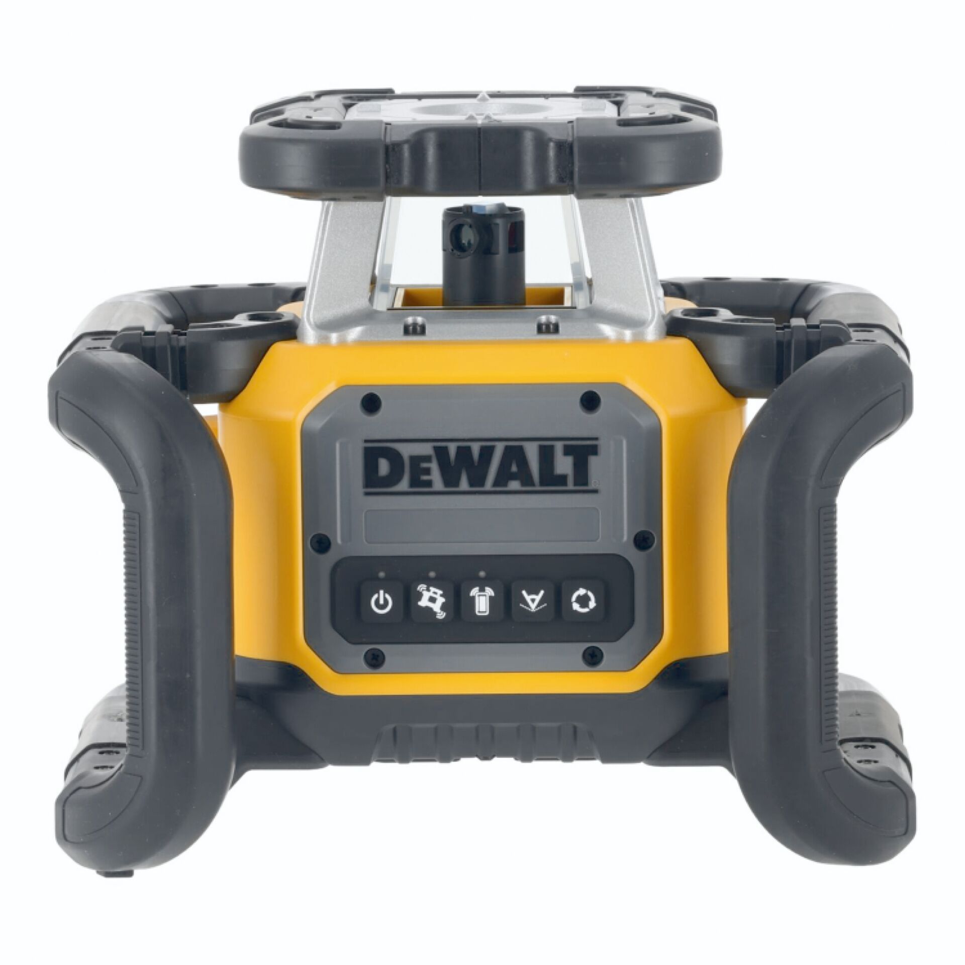 rotary laser, laser level, DeWalt, robust, tragegriff