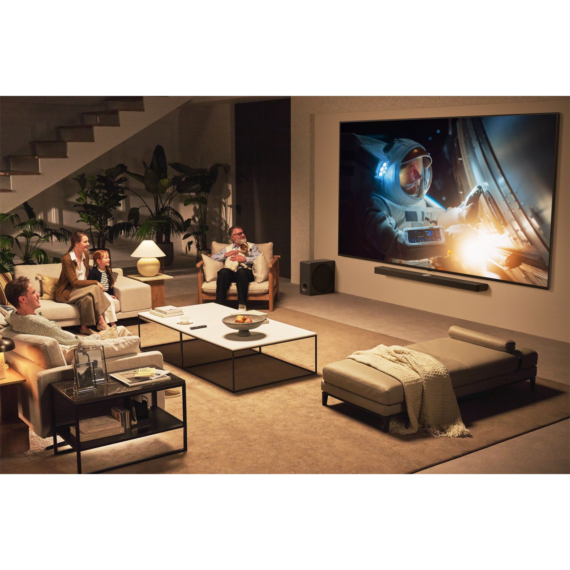 Wohnzimmer, Bildschirm, Computer-Hardware, Überwachen, Innenarchitektur