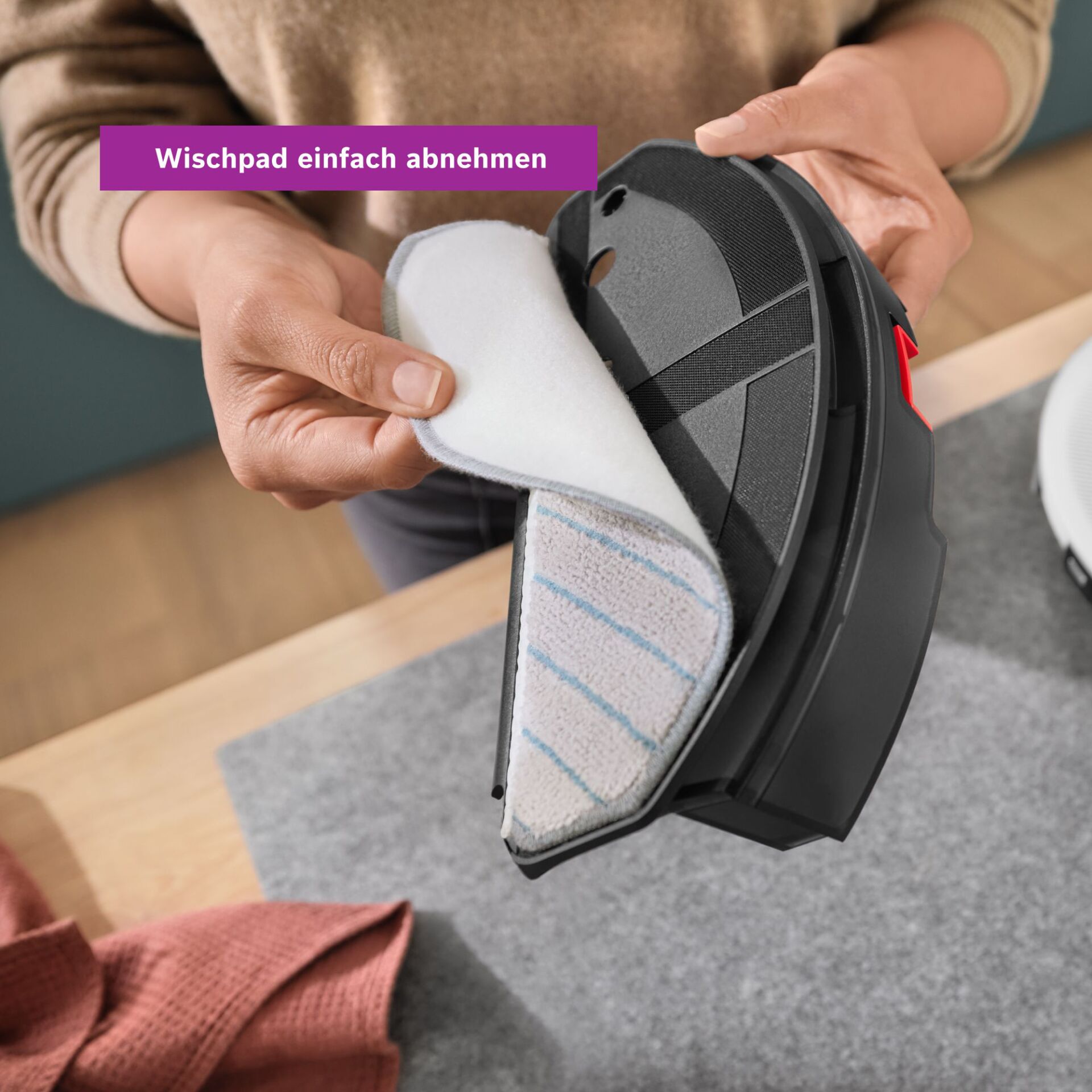 Handheld mop, Cleaning attachment, Microfiber pad, Carpet cleaner, Floor pad