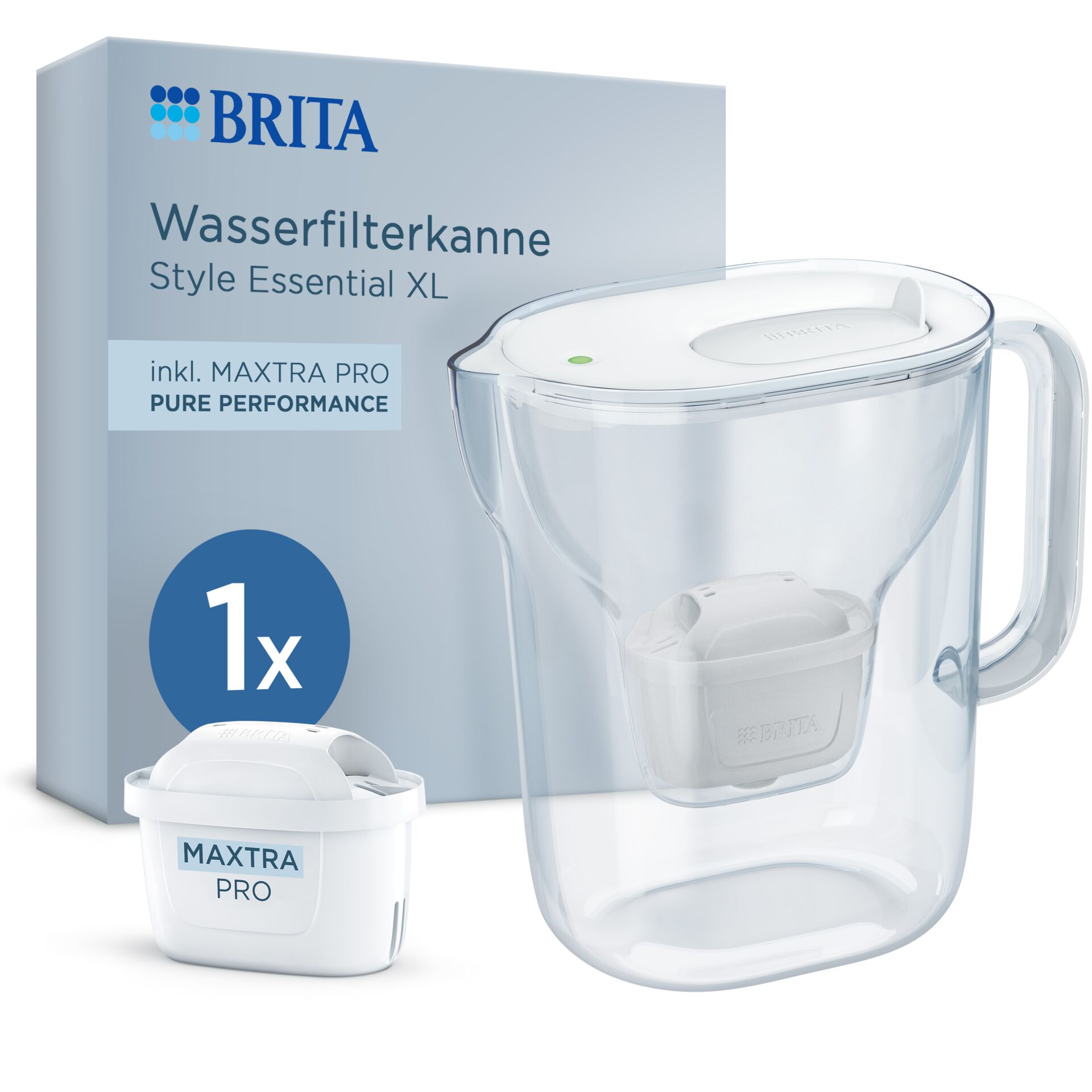 Wasserfilter, Kanne, Glaskanne, Filter, Profi Filterset