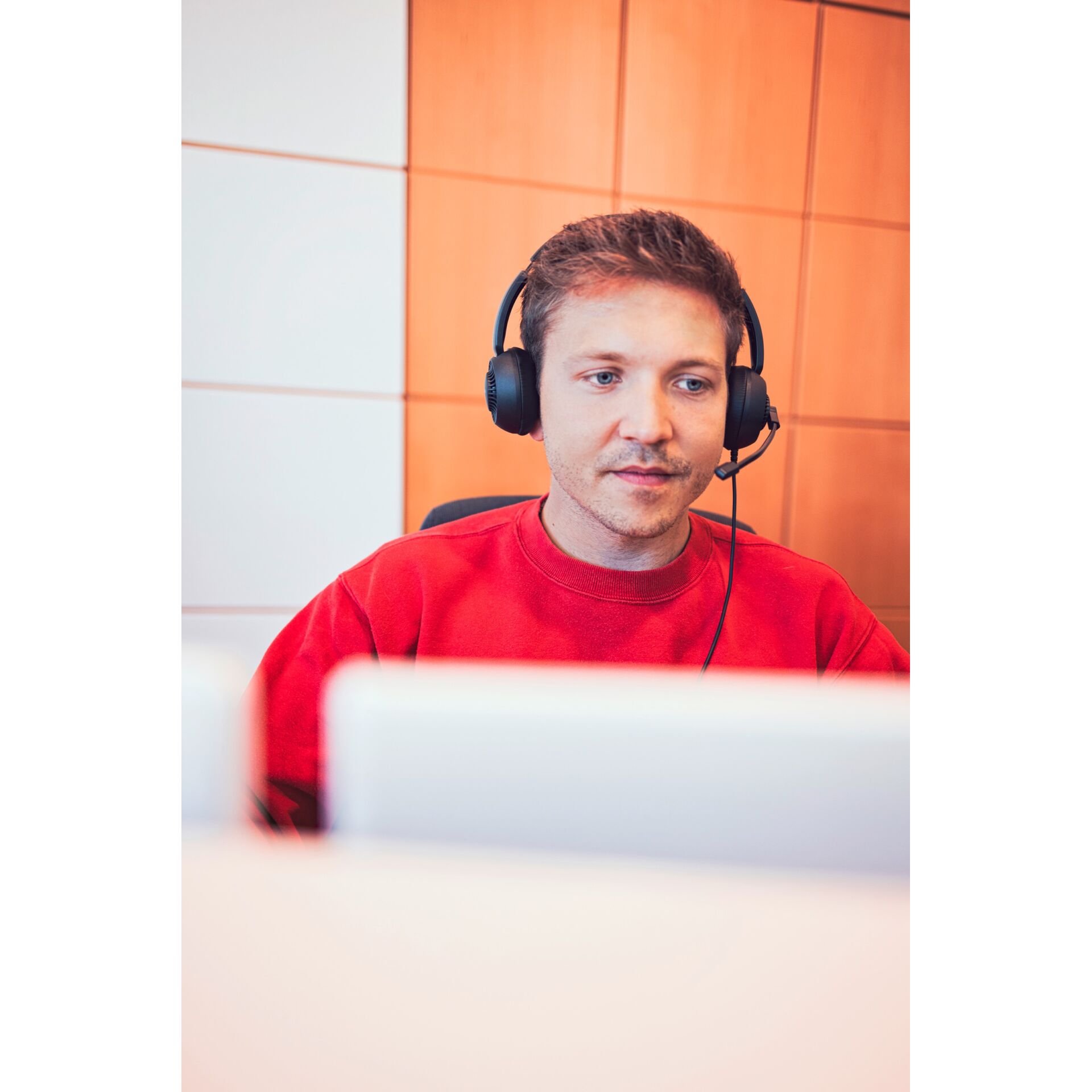 Kopfhörer, Erwachsener, Männlich, Mann, Person