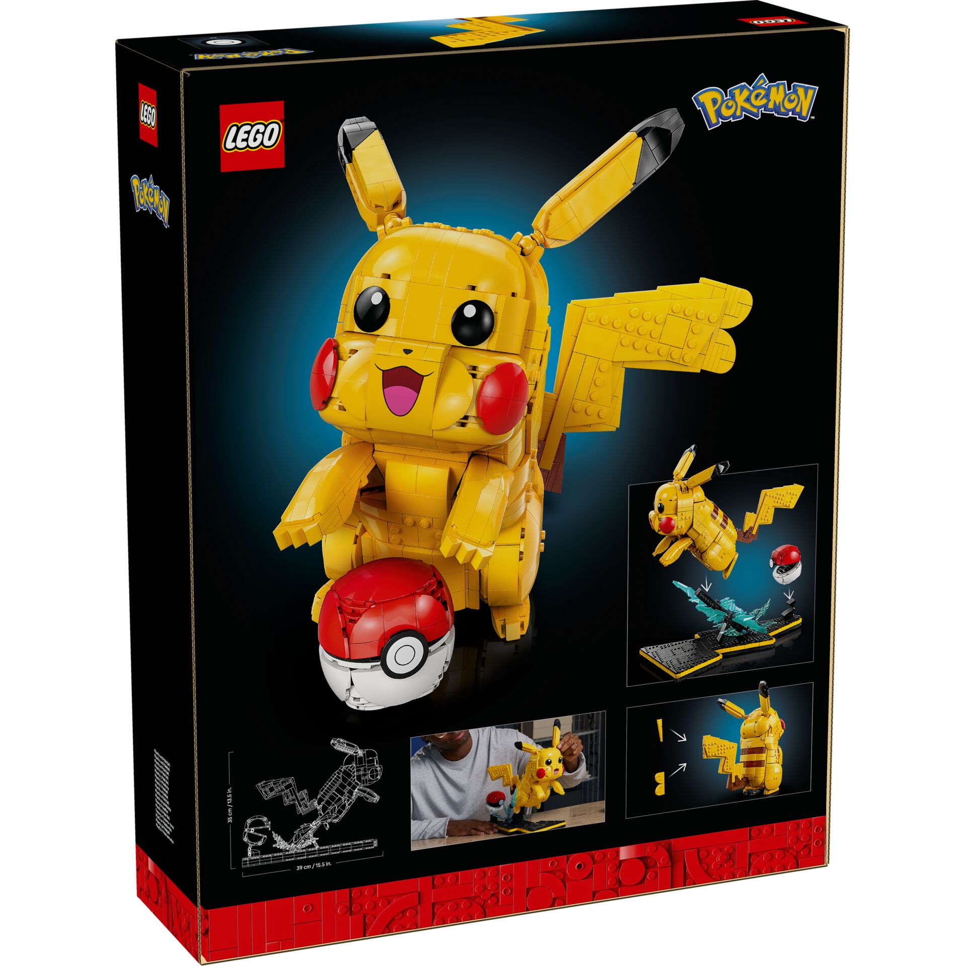 Lego, Pokemon, Pikachu, Konstruktion, Sammelbox