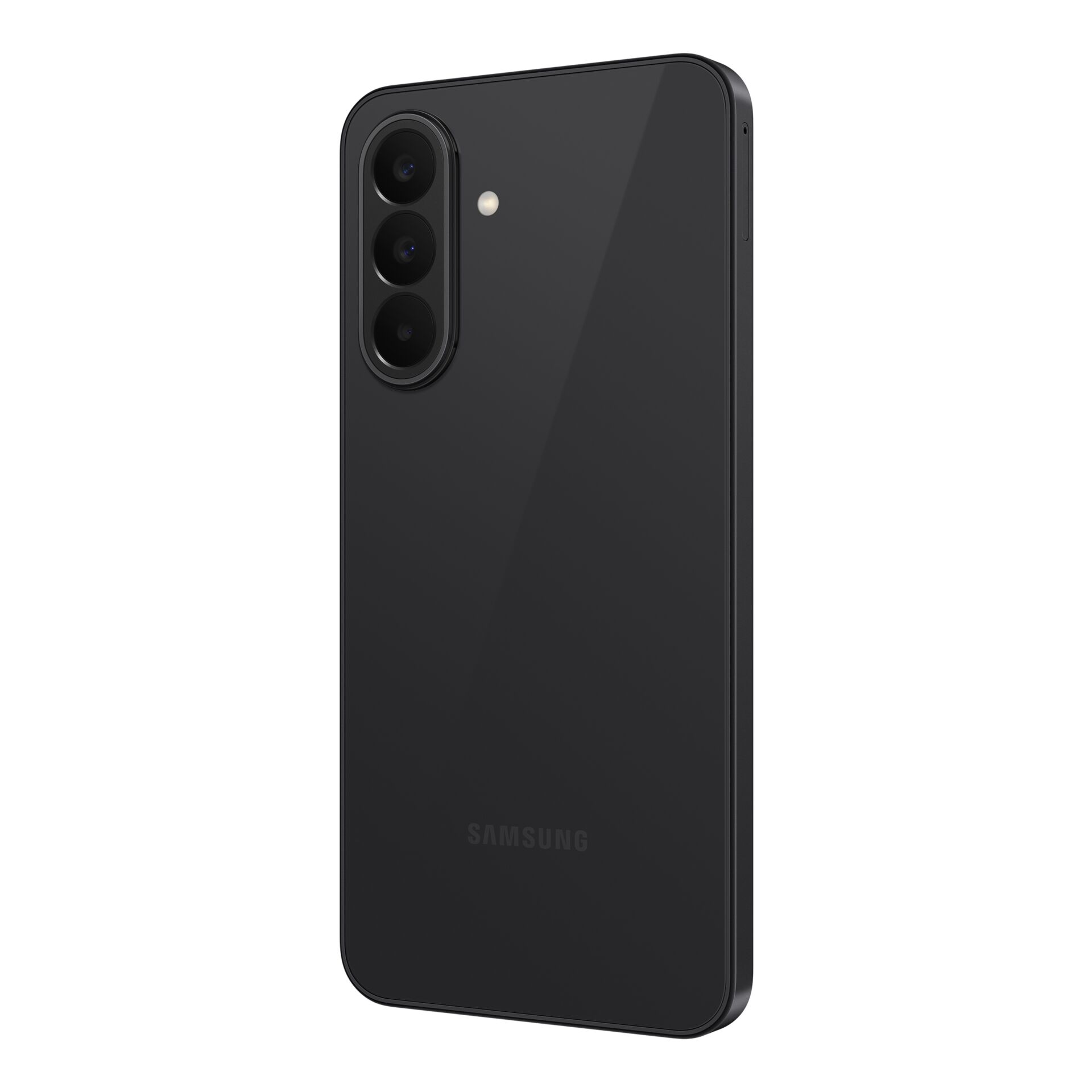 smartphone, schwarz, Drei-Kamera, Glas-Rückseite, Samsung-ähnlich