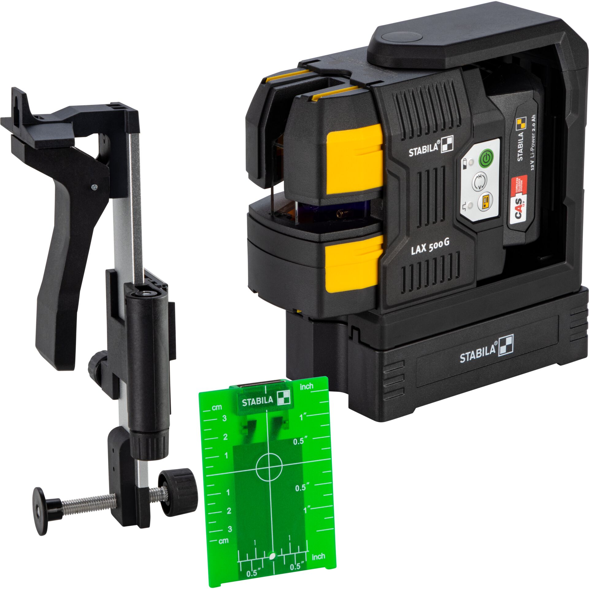 STABILA LAX 500 G, 12-V-System  Kreuzlinien-Lot-Laser