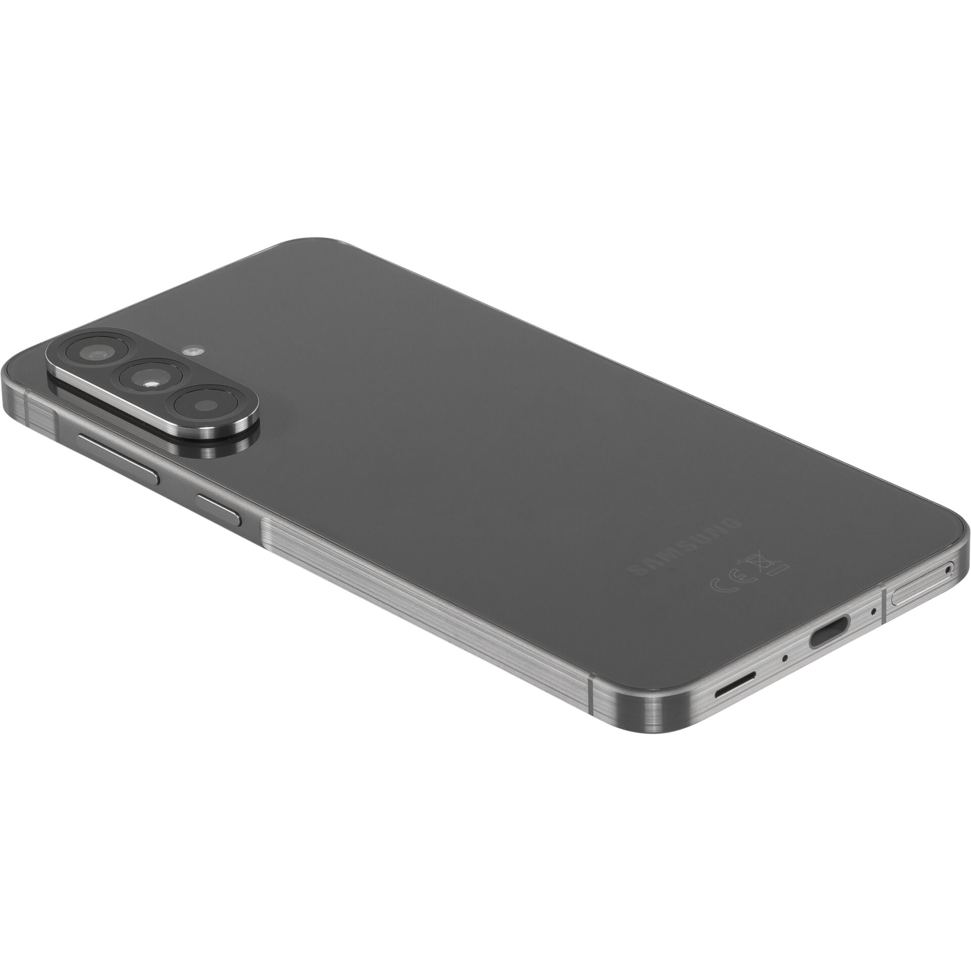 smartphone, Triple-Kamera, Grau, Rückseite, dünnes Design