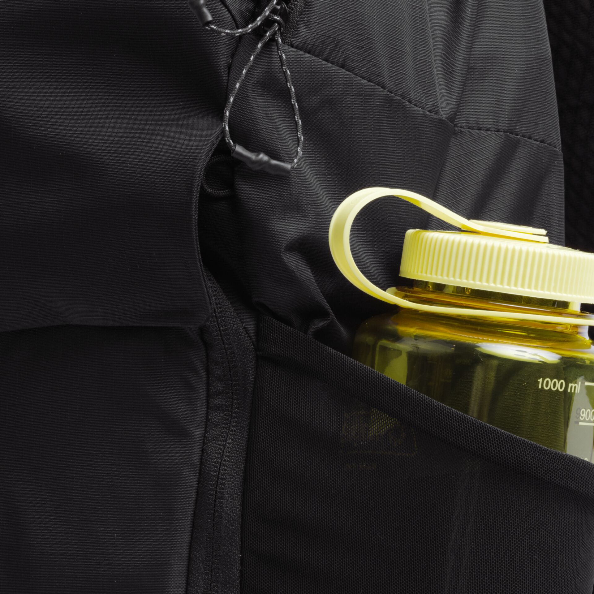 Rucksack, Wasserflasche, Hydration, Schwarz, Reißverschluss