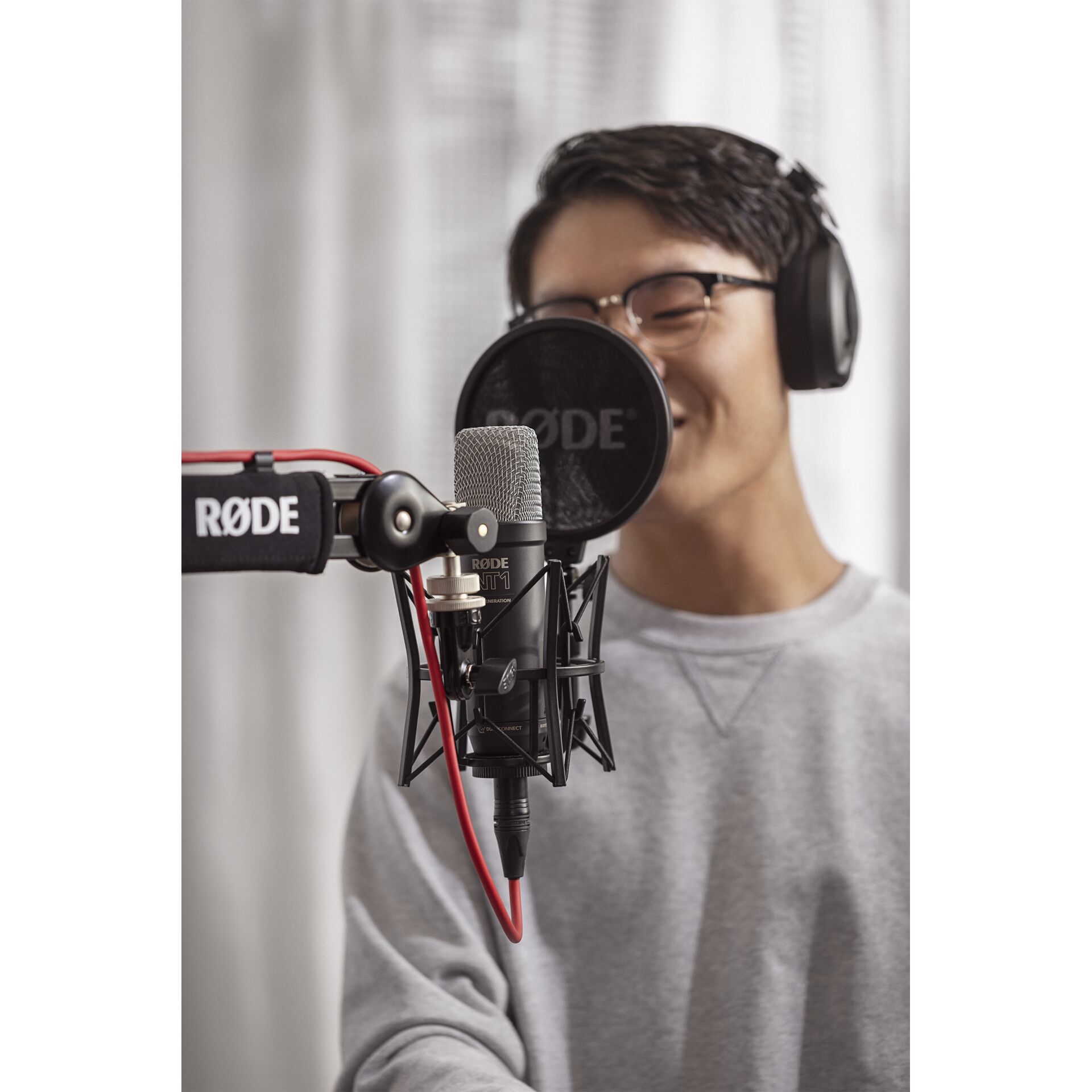 mikrofon, Photographie, Person, Kopfhörer, Brillen