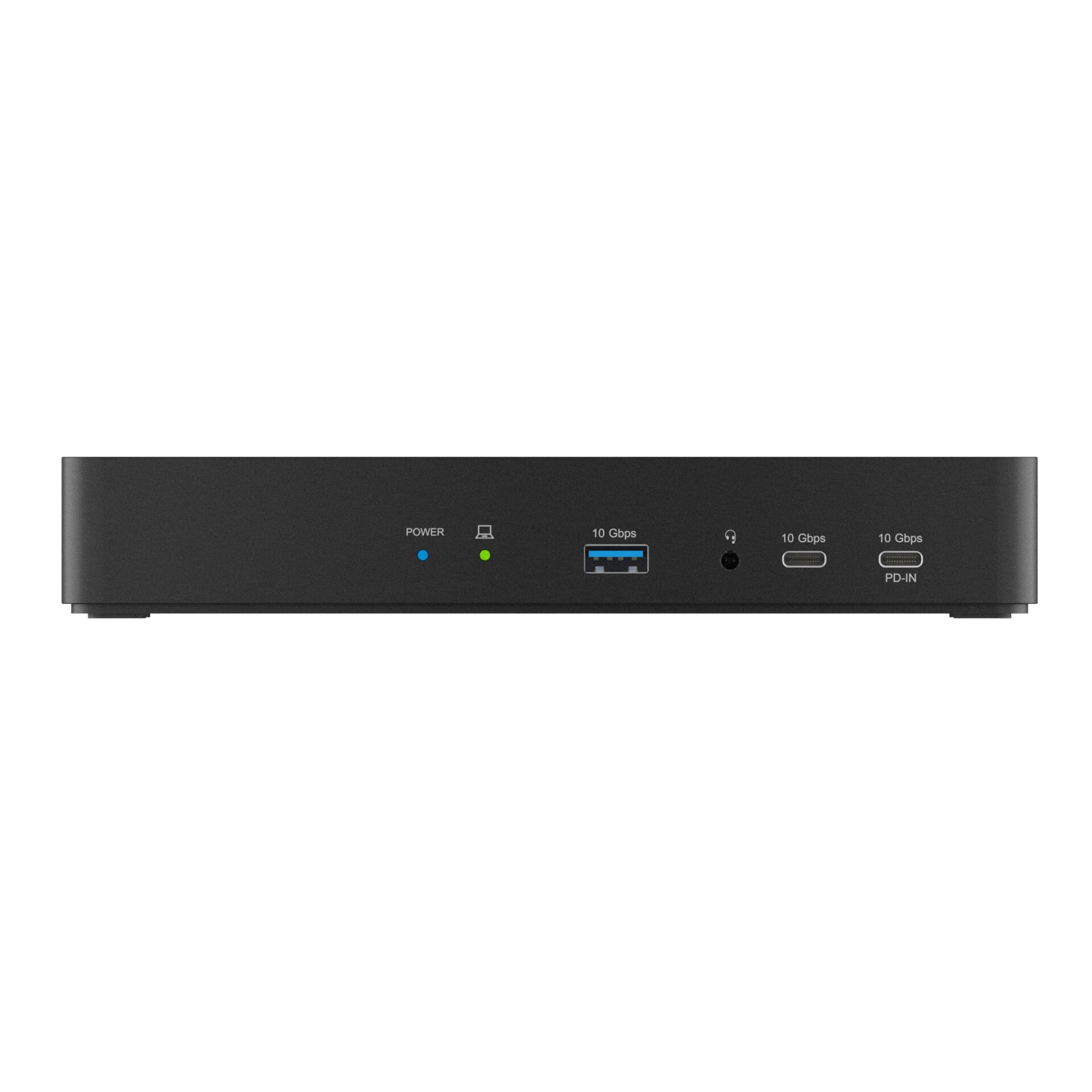 Netzwerk-Switch, USB-A Port, PD-IN, Power-LED, 10 Gbps