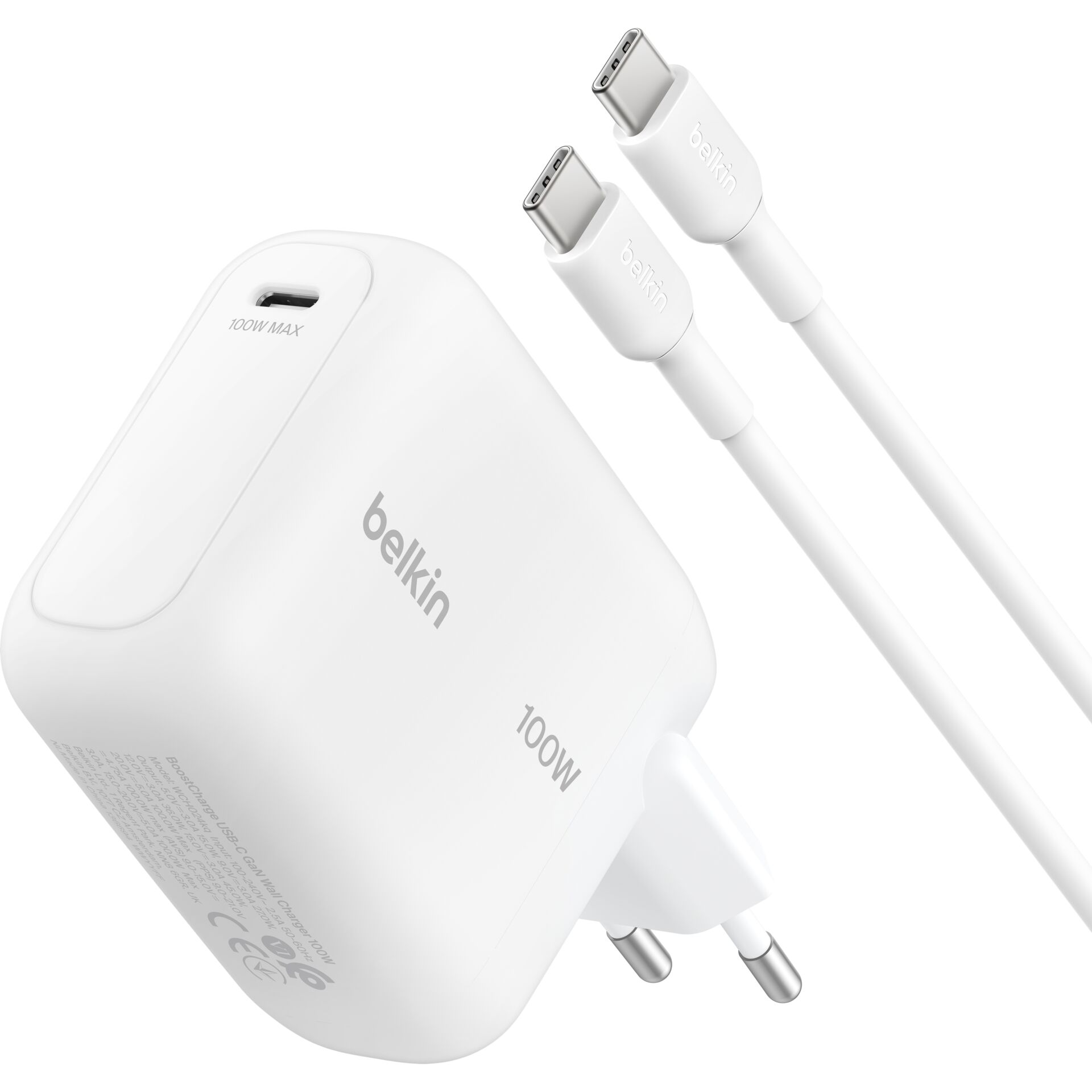 Ladegerät, USB-C, Netzteil, 2-polig, 100W