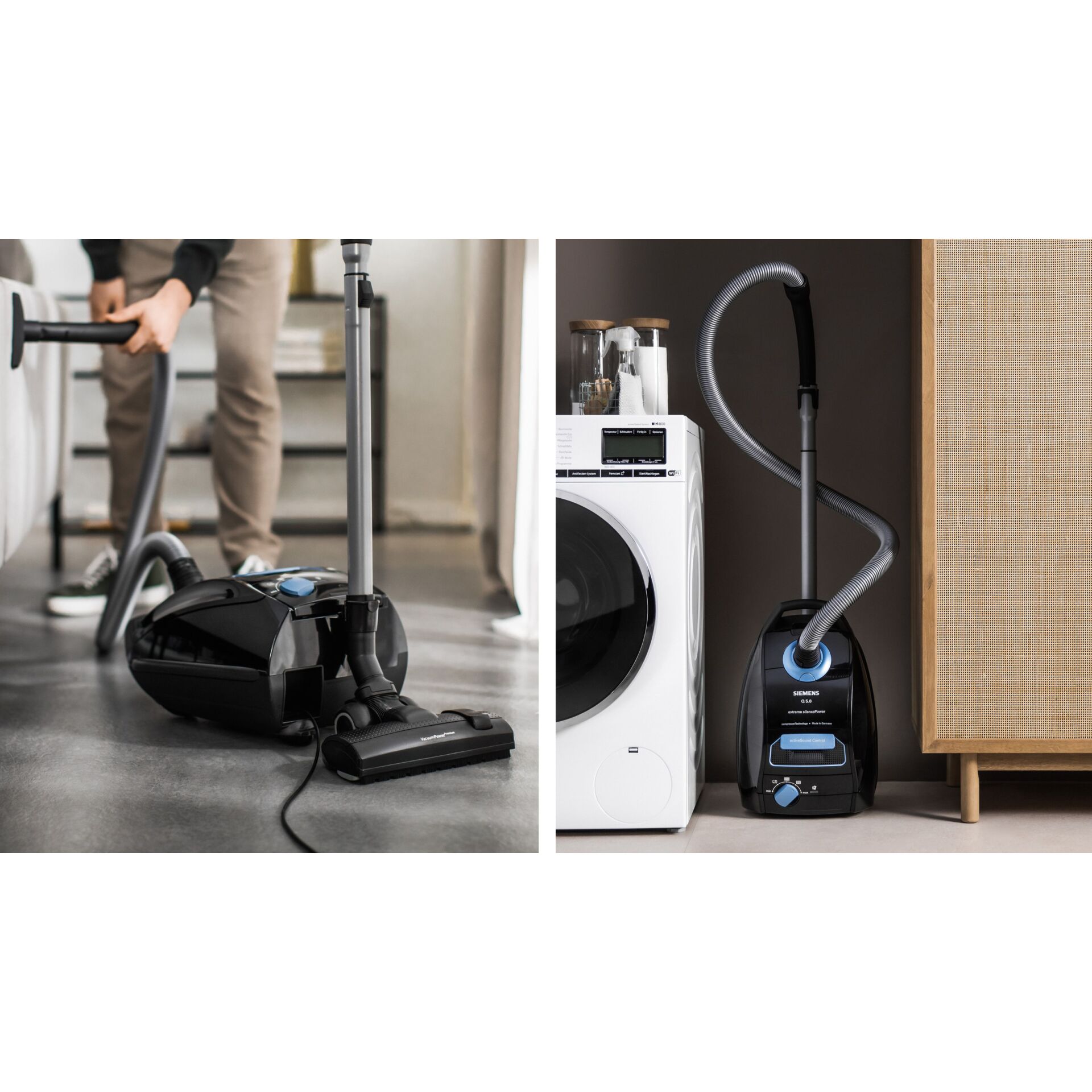 Gerät, Elektrisches Gerät, Waschmaschine, Person