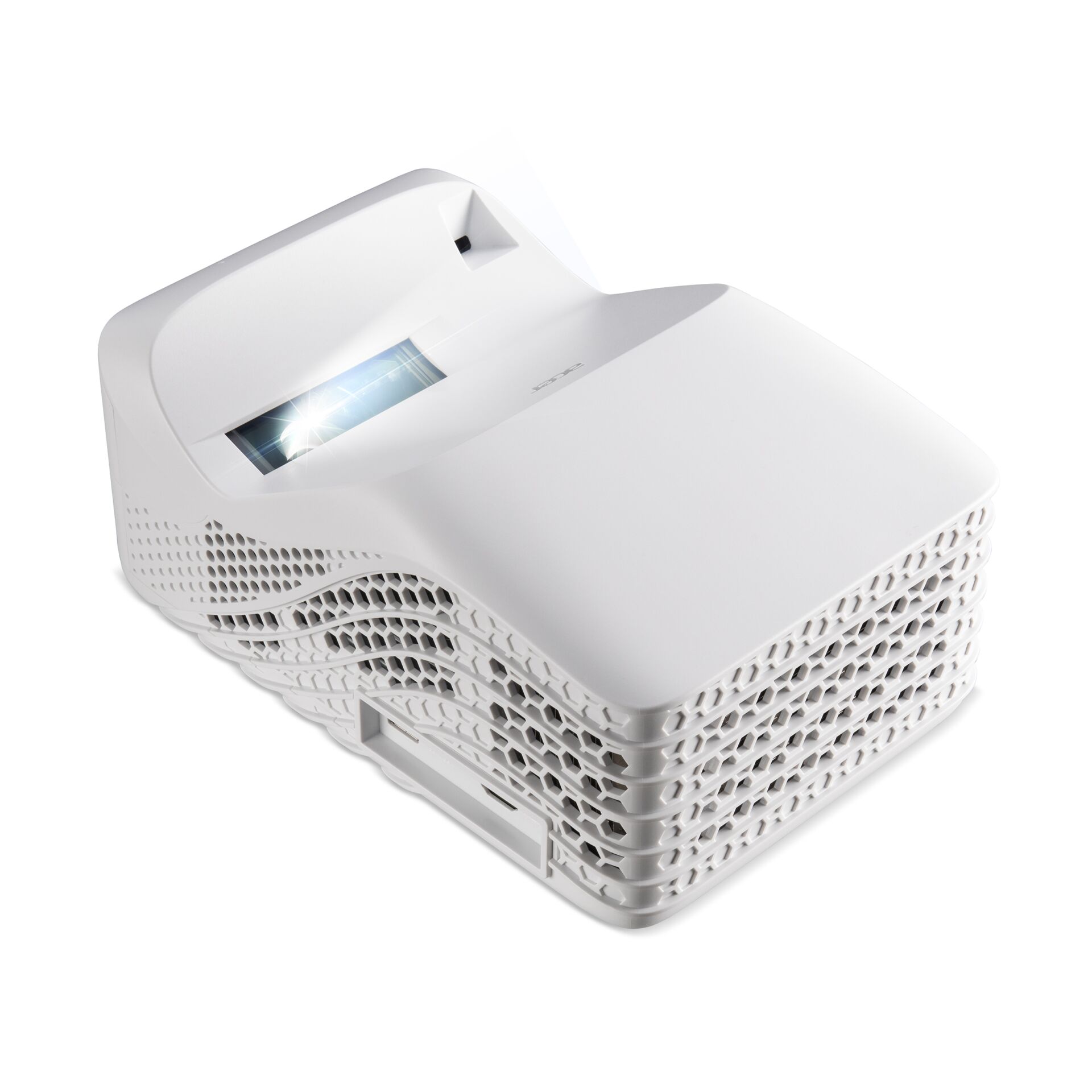 Projektor, Mini Beamer, Kompakt, LED-Licht, Lüftergitter