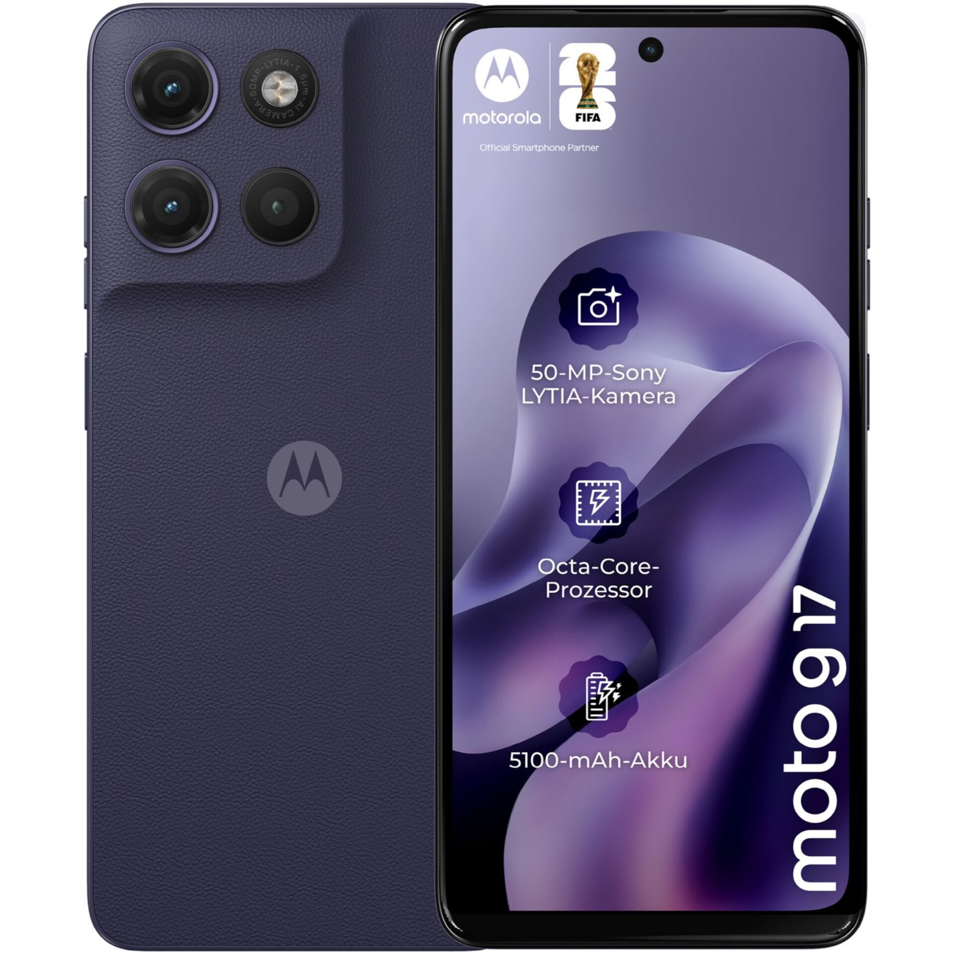 Motorola moto g17  PANTONE evening blue