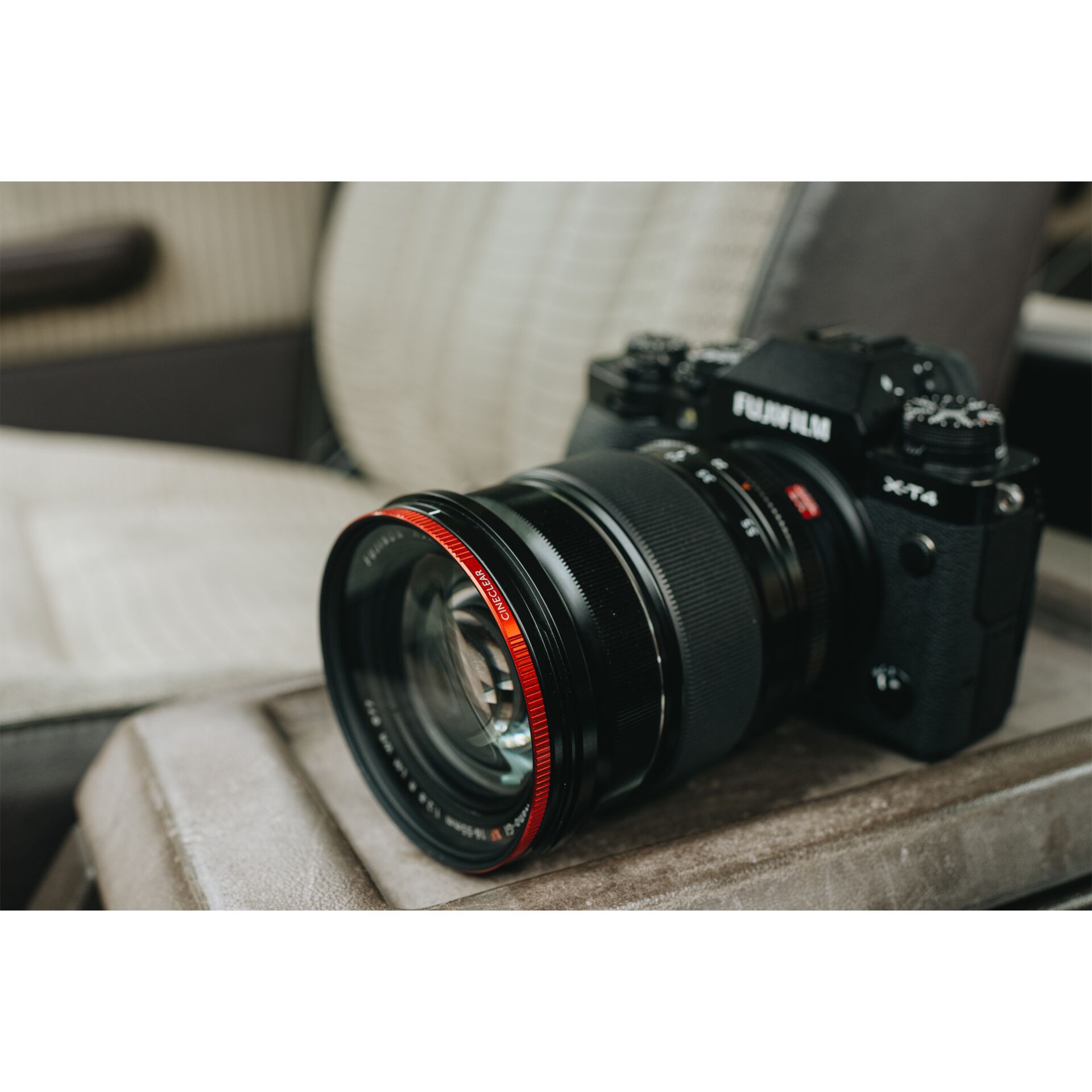 kamera, objektiv, spiegelreflex, fujifilm, black