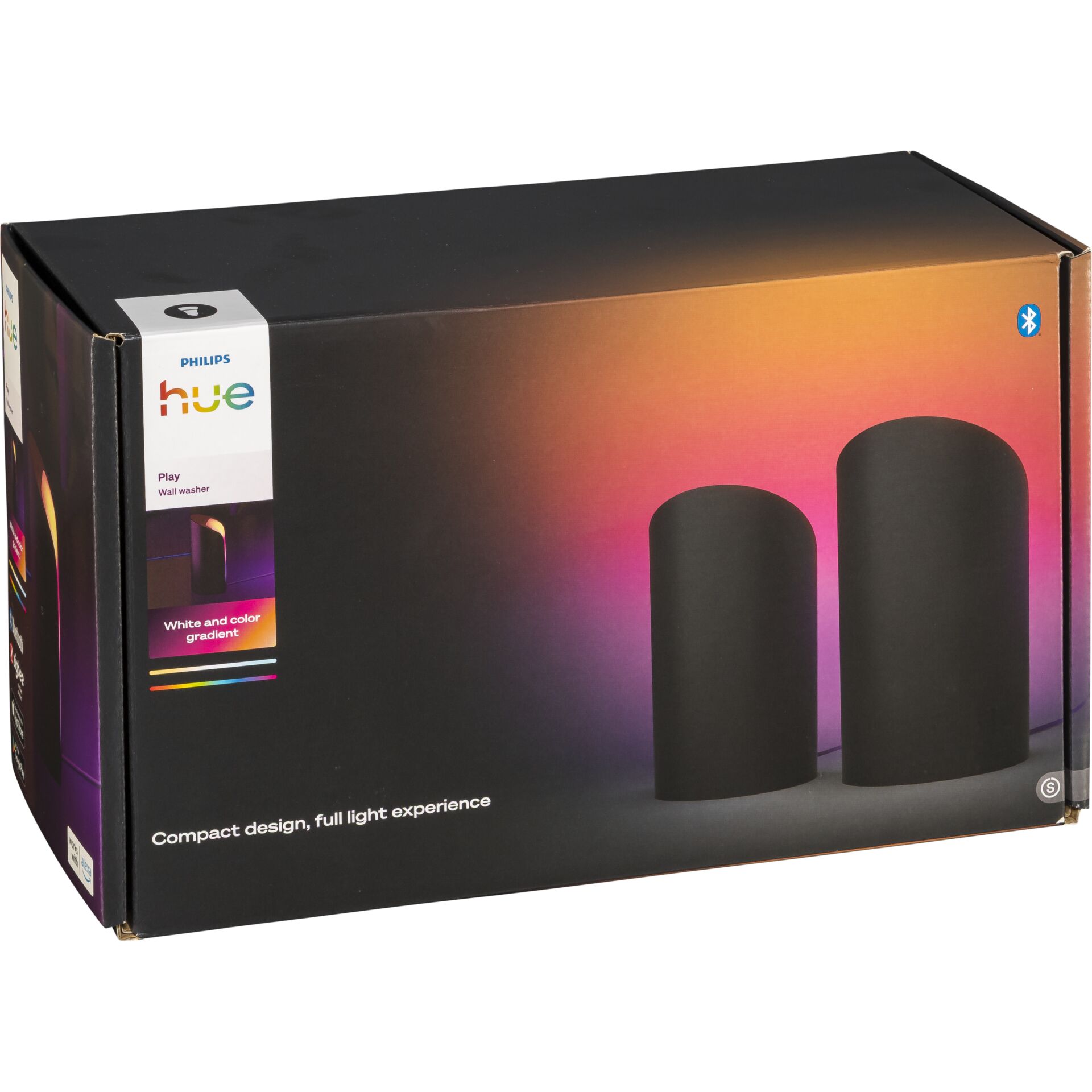 Philips Hue Play Wallwasher  Doppelpack schwarz