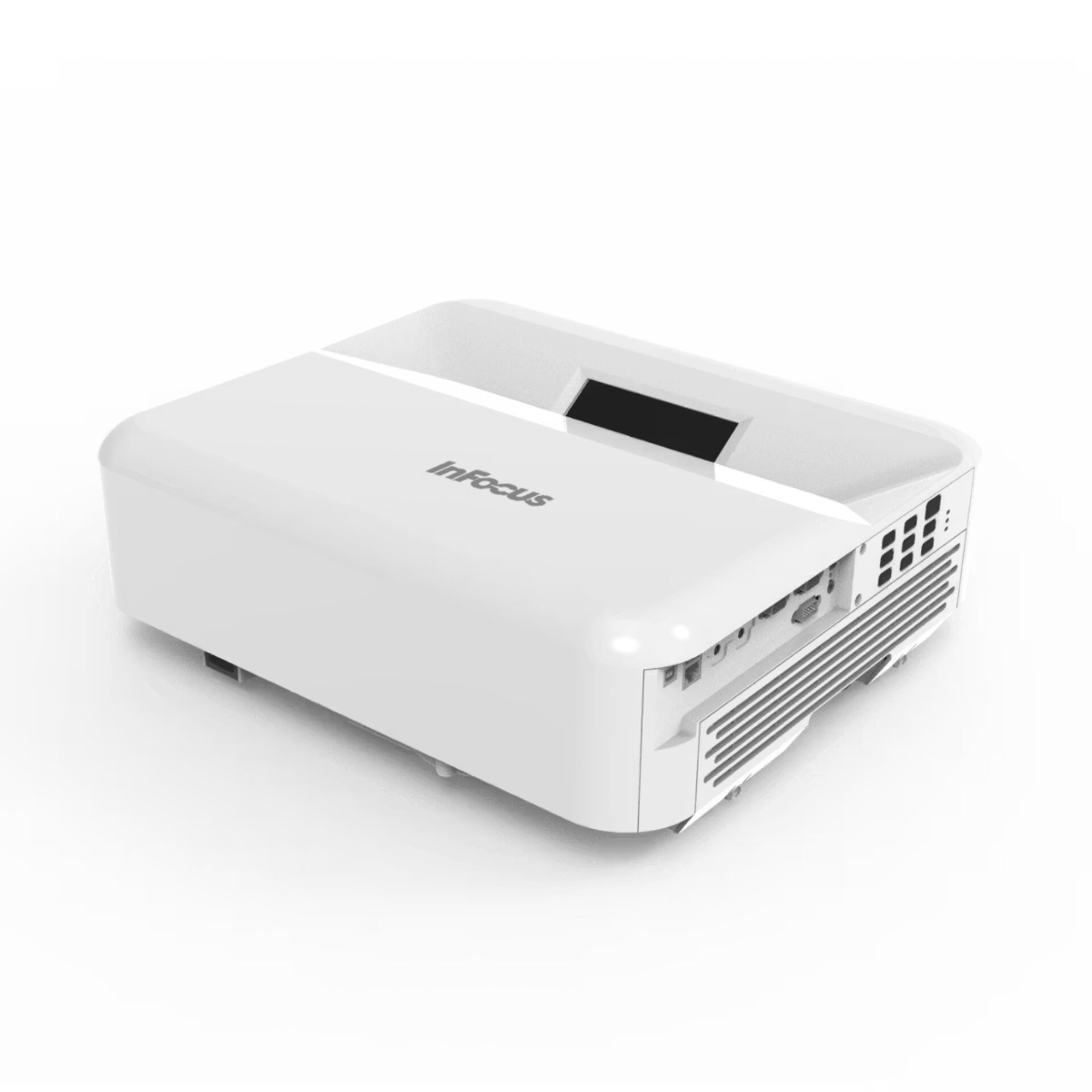 Labordrucker, Mini-Drucker, Thermal-Drucker, weißes Gerät, Infocus