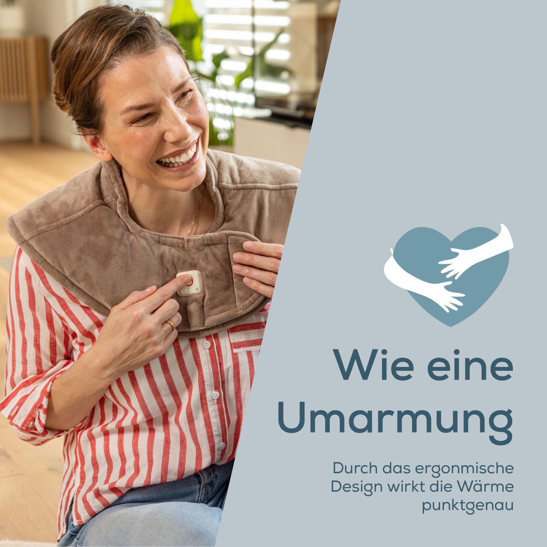 Kleidung, Schnellheizgerät, Halswärmer, Herzmuster, Armschlinge