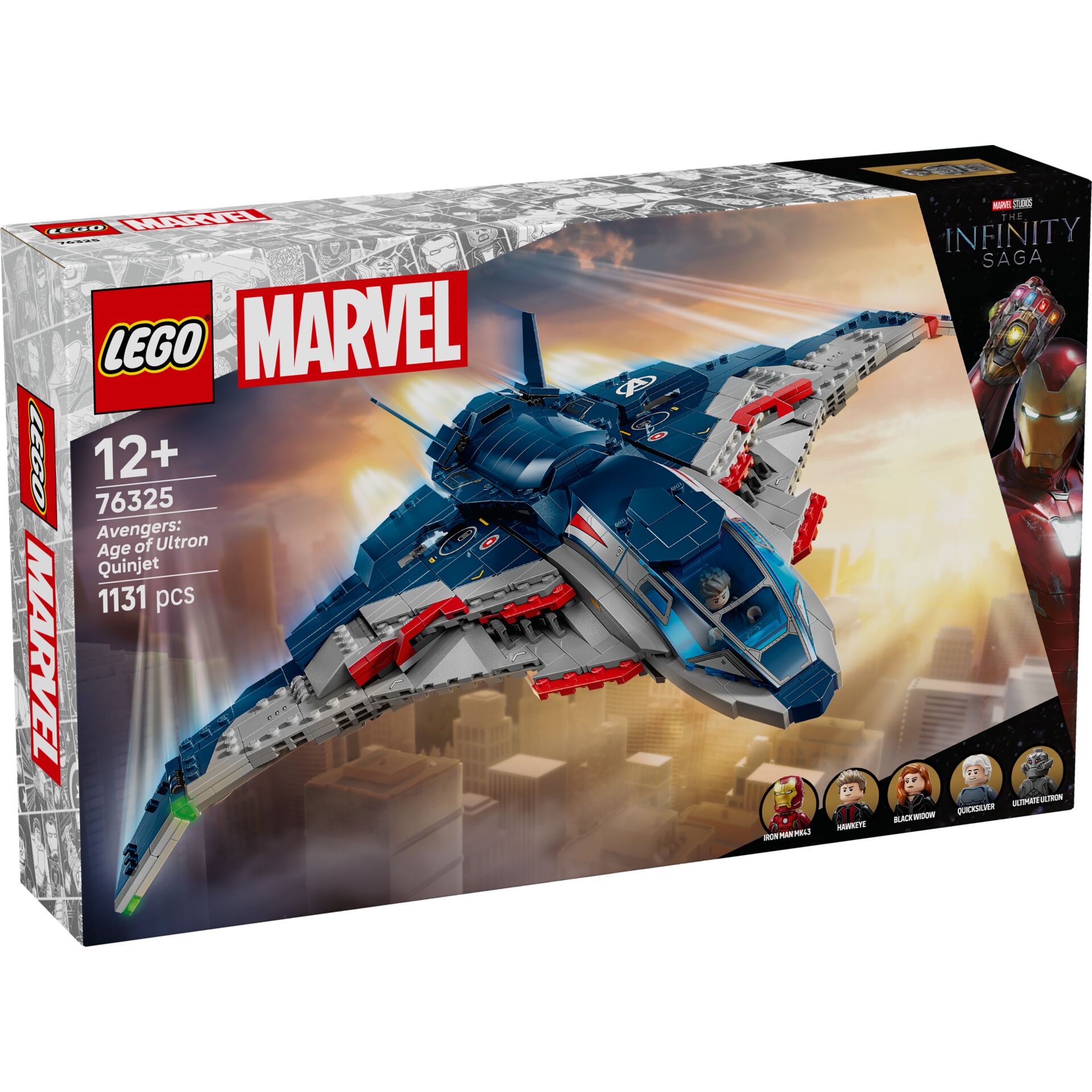 LEGO Marvel Super Heroes 76325  Avengers: Age of Ultron Quinjet
