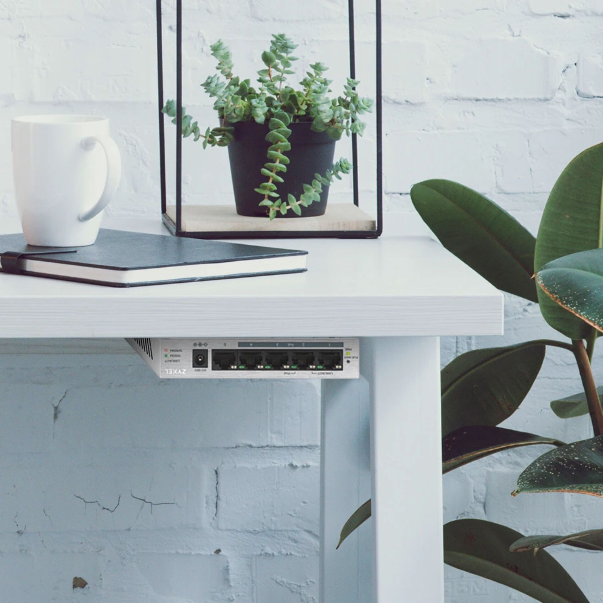 Moebel, Tabelle, Schreibtisch, Pflanze, Pflanze im Topf