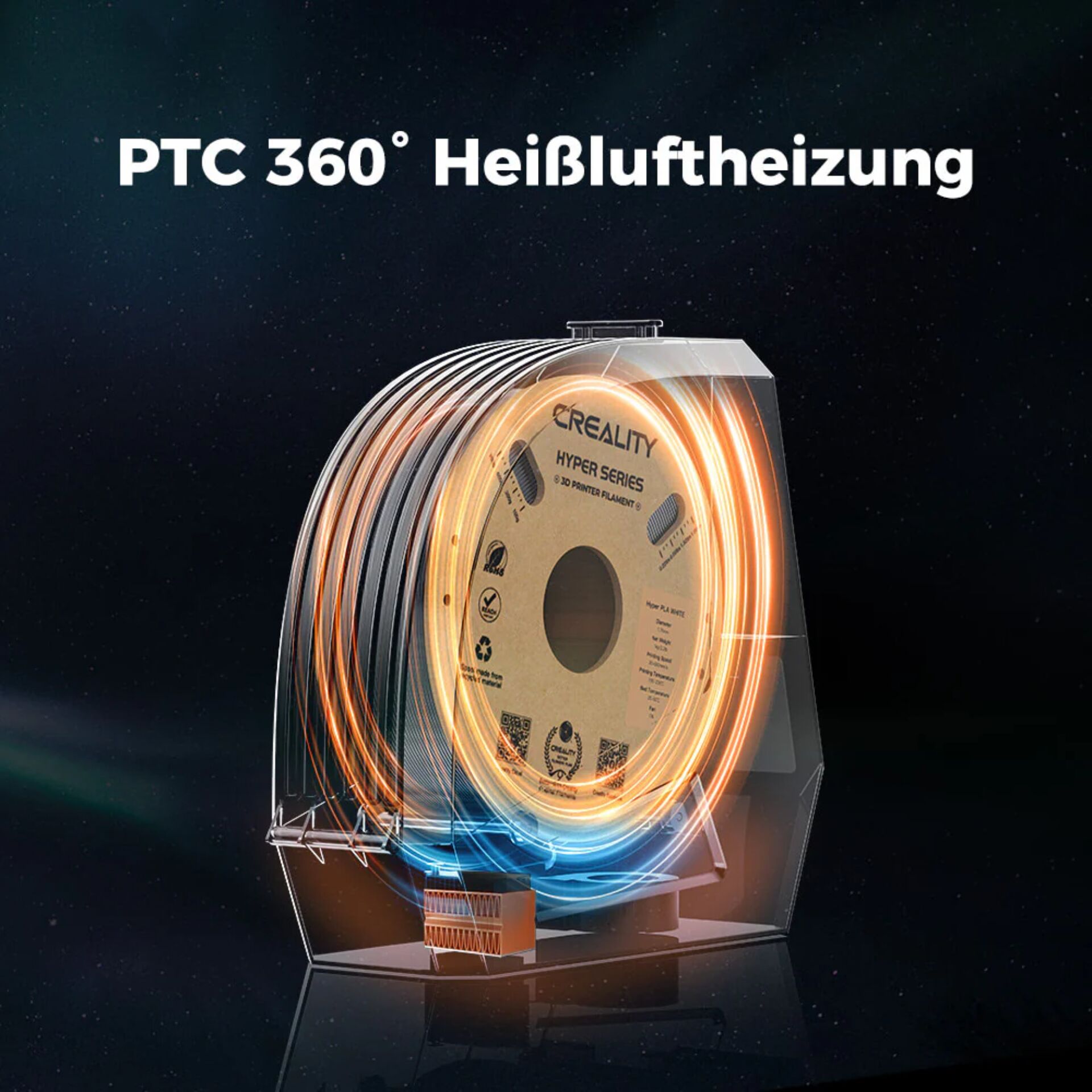 3D-Drucker-Spule, Heizdraht, Filament, Spule, Hyper Series