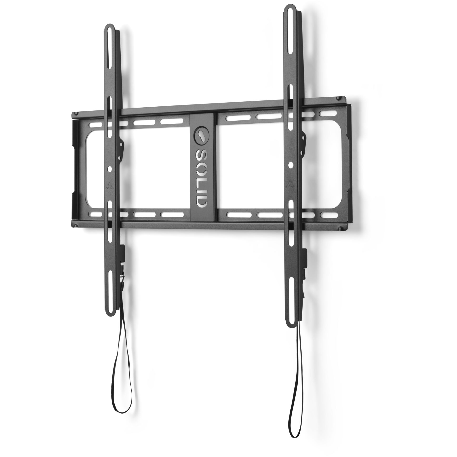 TV-Wandhalterung, Schwenk-/Neigbare Halterung, VESA-kompatibel, Metall, Schwarz