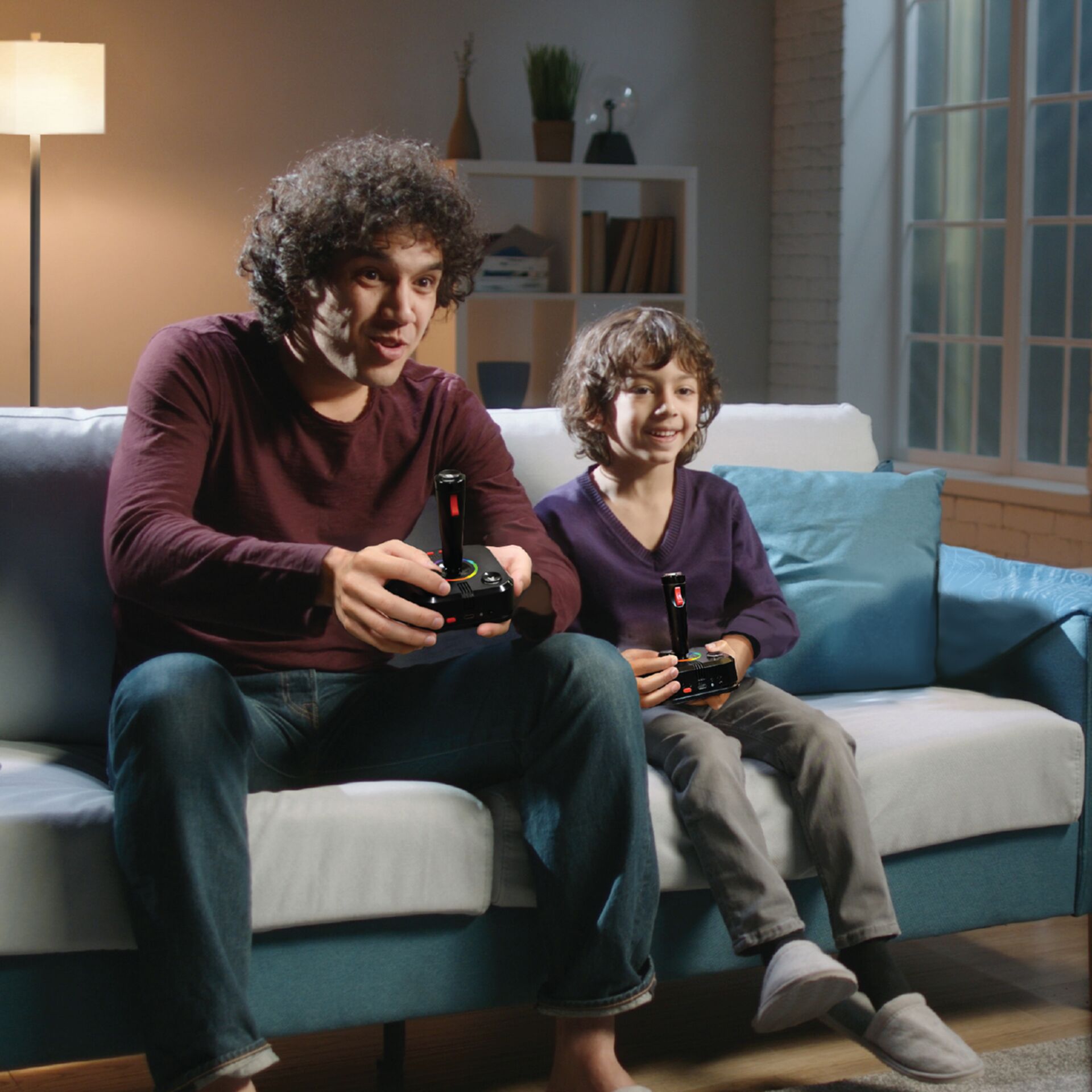 Fernbedienung, Joystick, Sitzmöbel, Wohnzimmer, Kinder