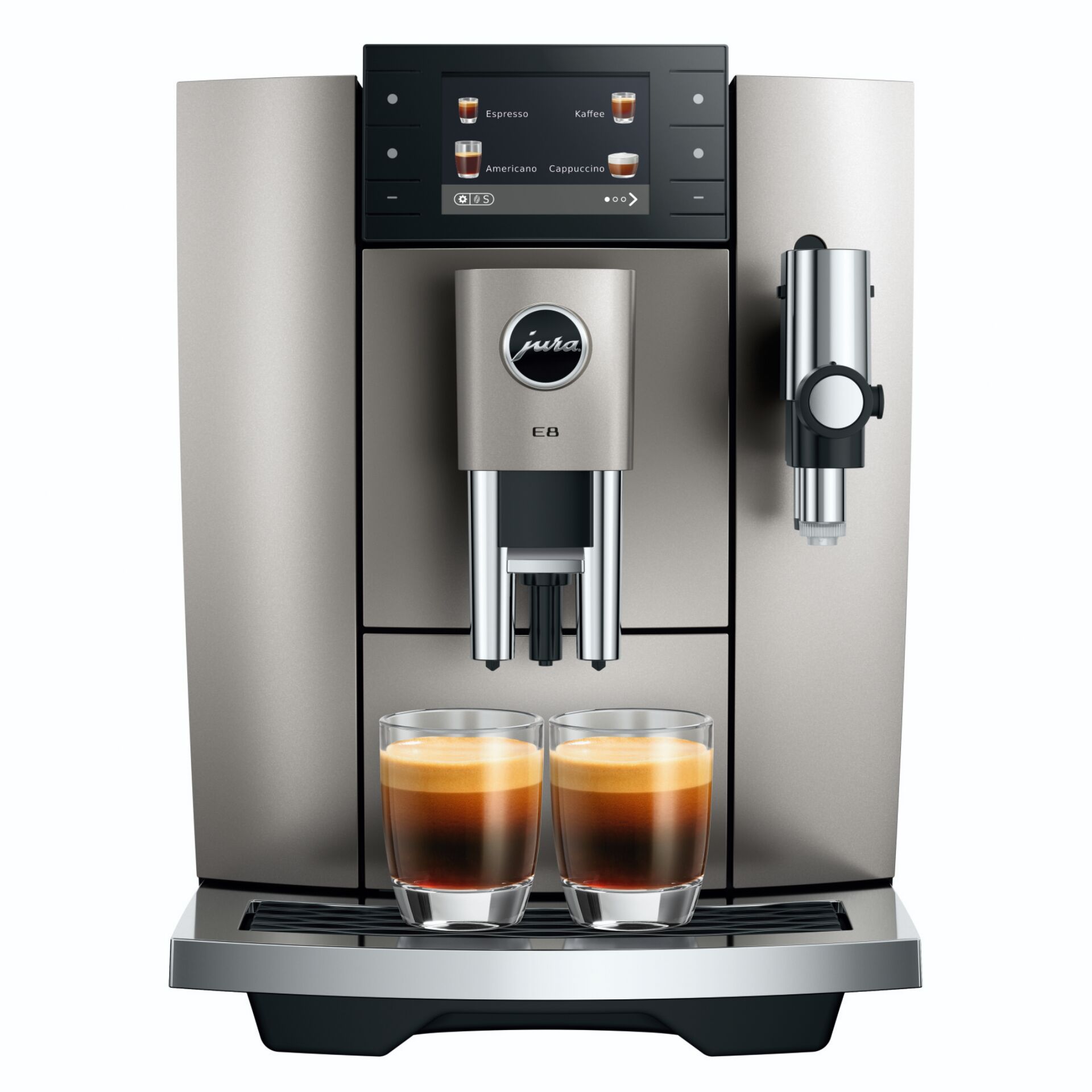 JURA E8 Midnight Silver (ED)