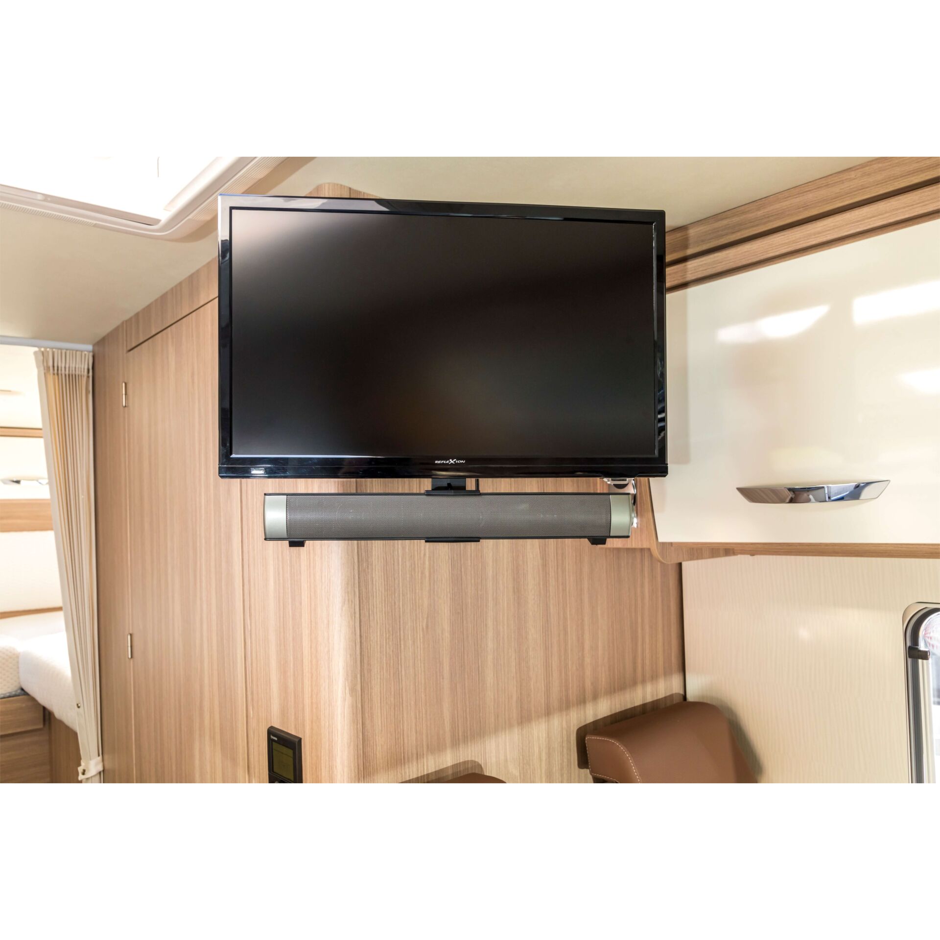 Fernseher, Wandmontage, Schwarz, Flachbildschirm, Wohnmobil