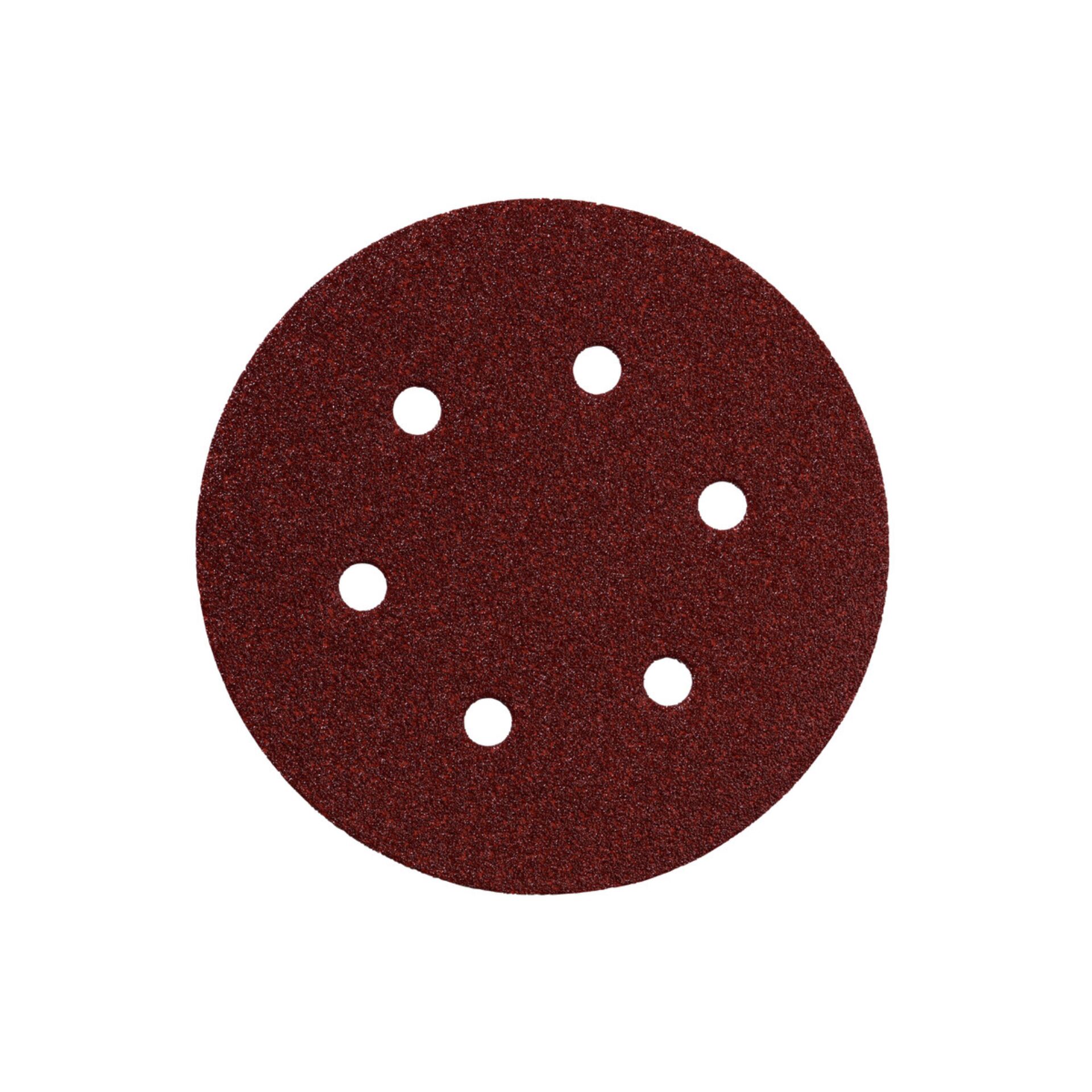 Schleifpapier, Körnung, Rund, Burgundy, Lochkreis