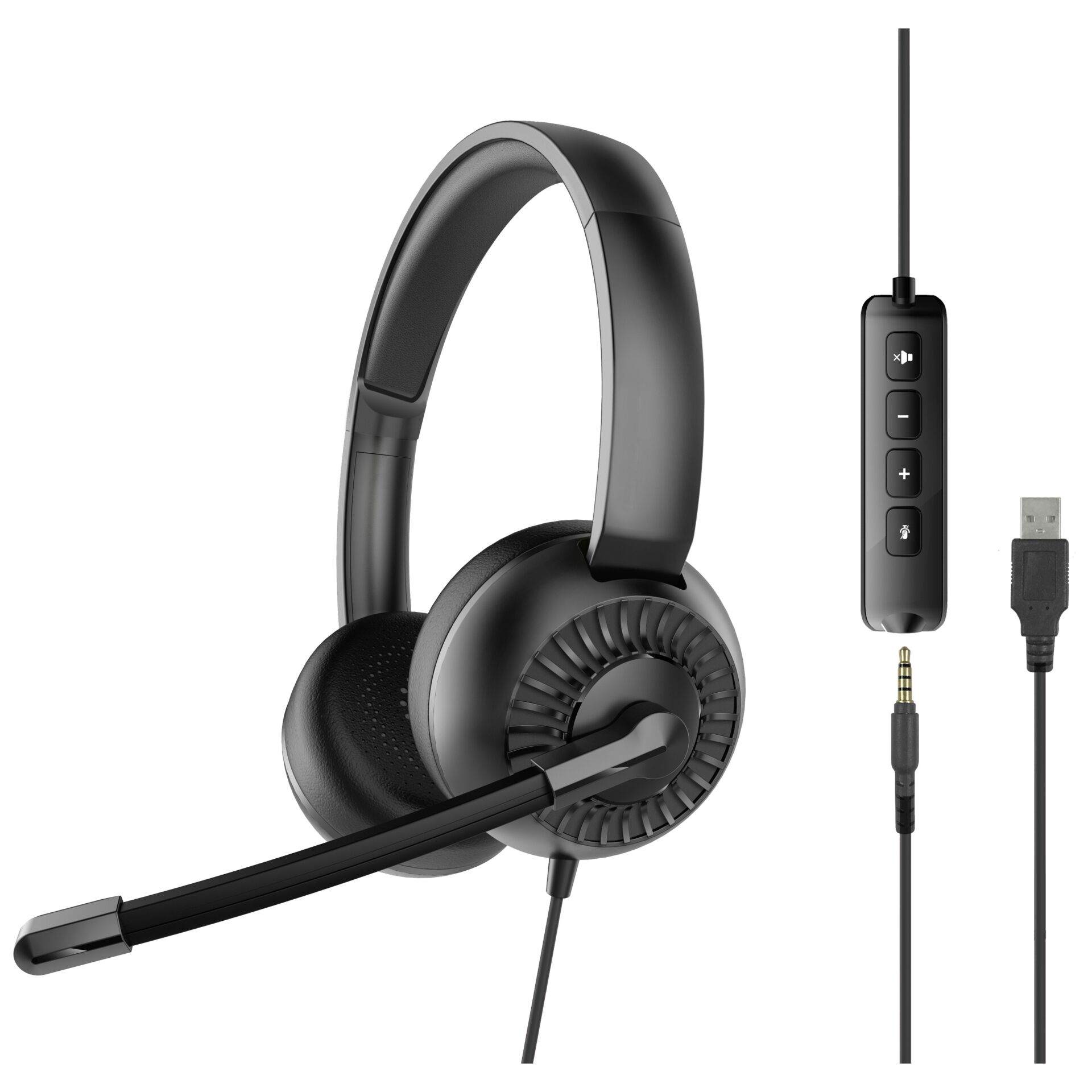 Speedlink METIS USB Stereo  Headset 3.5mm with USB Soundcard