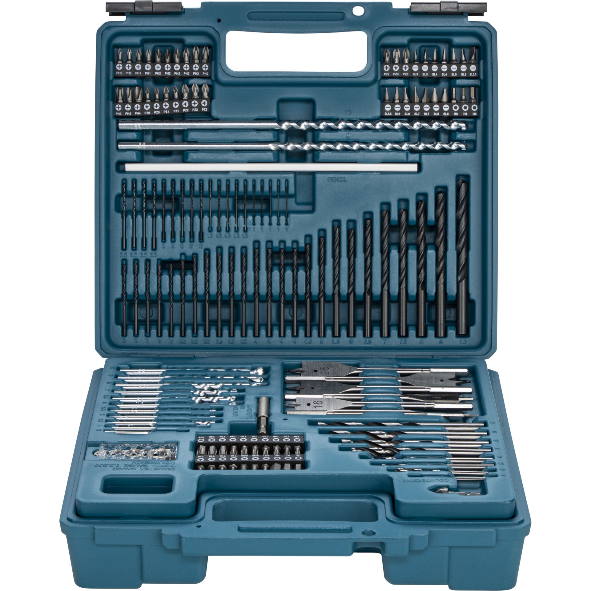 Makita E-06270 Bohrer-Bit-Set  212-tlg.