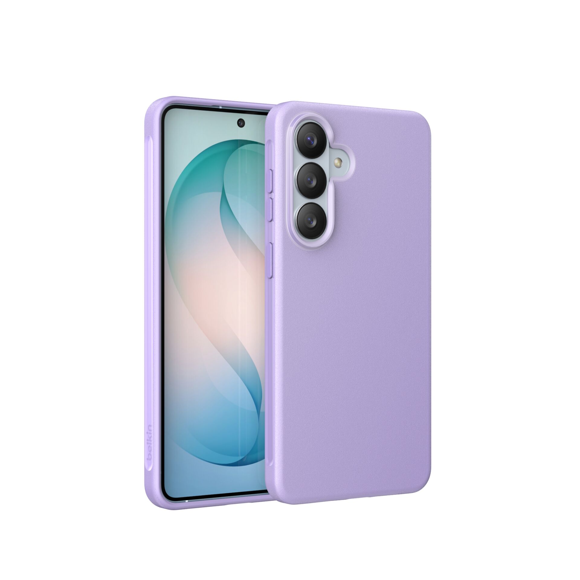 smartphone, case, lila, Kamera-Modul, Triple-Linse