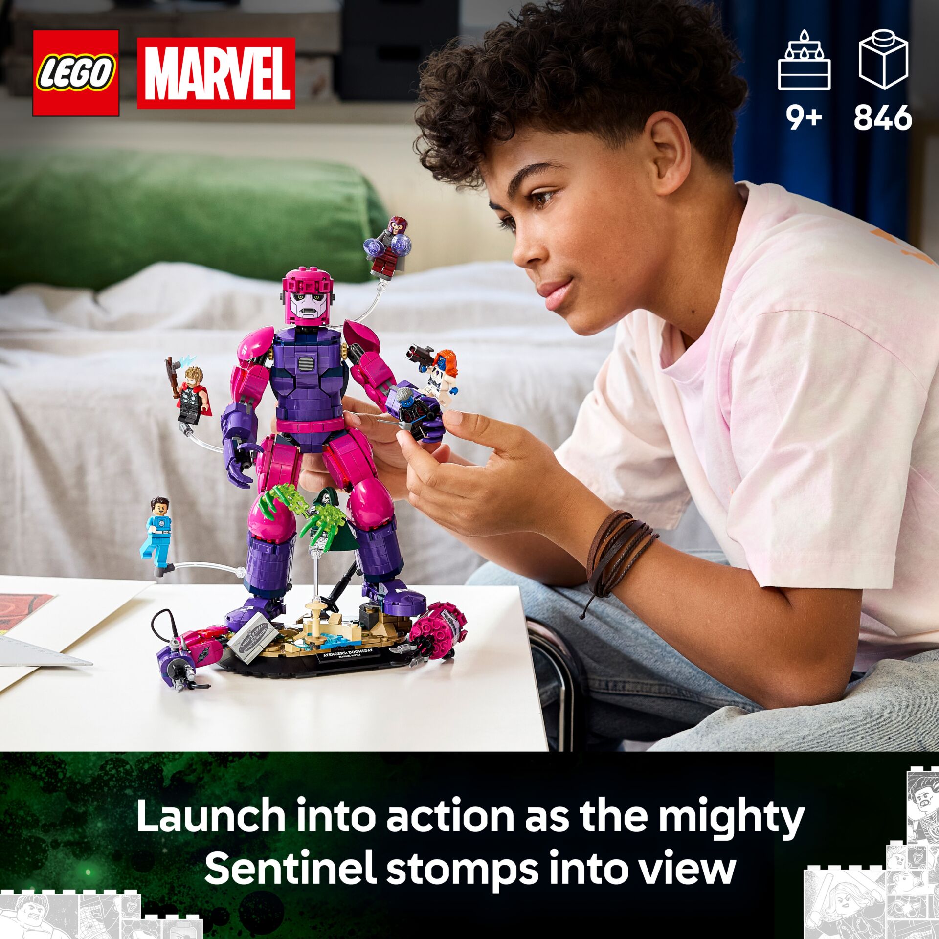Lego, Marvel, Actionfigur, Roboter, Spielset