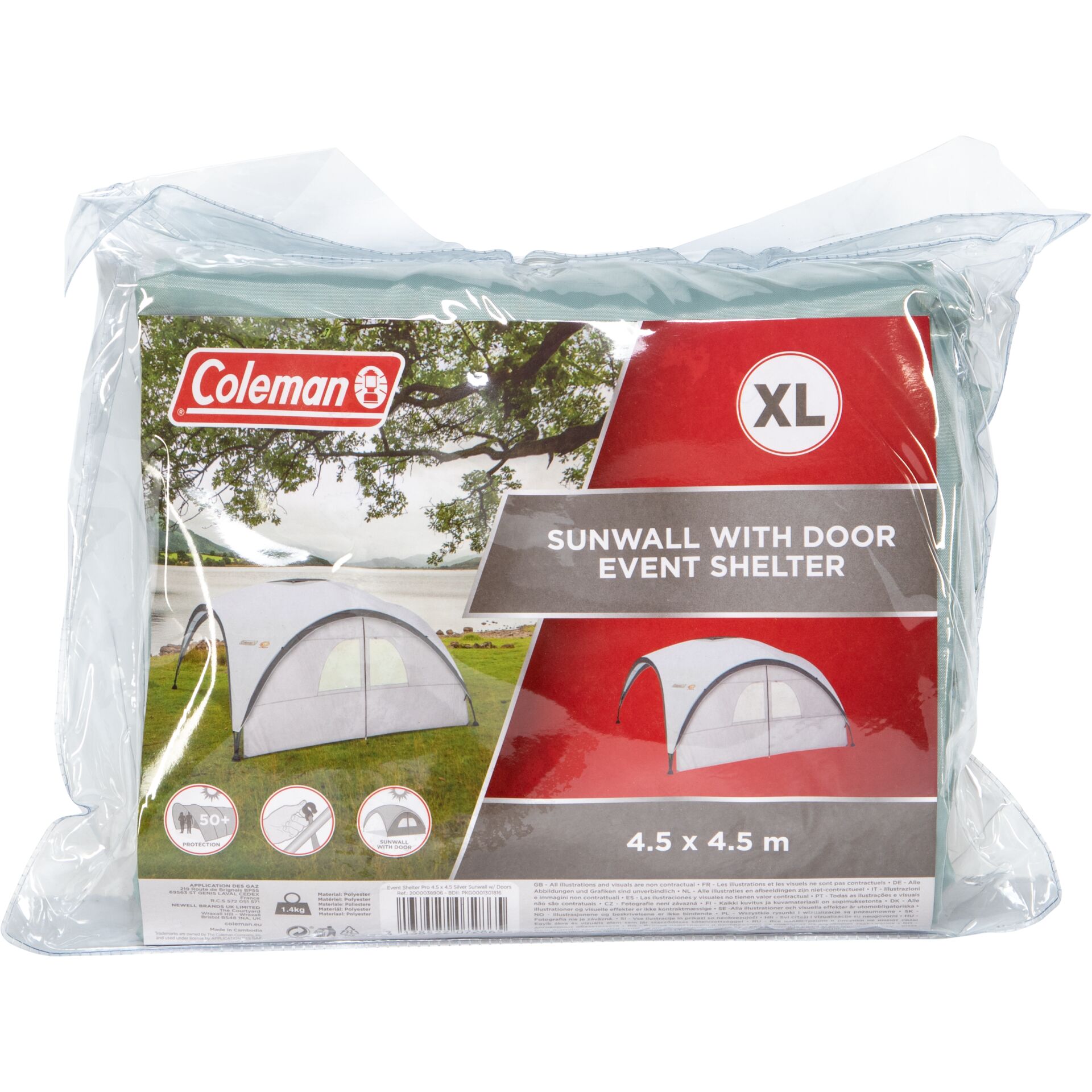 Zelt, Zelt, Sonnenwand-Zelt, 4.5x4.5 m, XL, Event Shelter