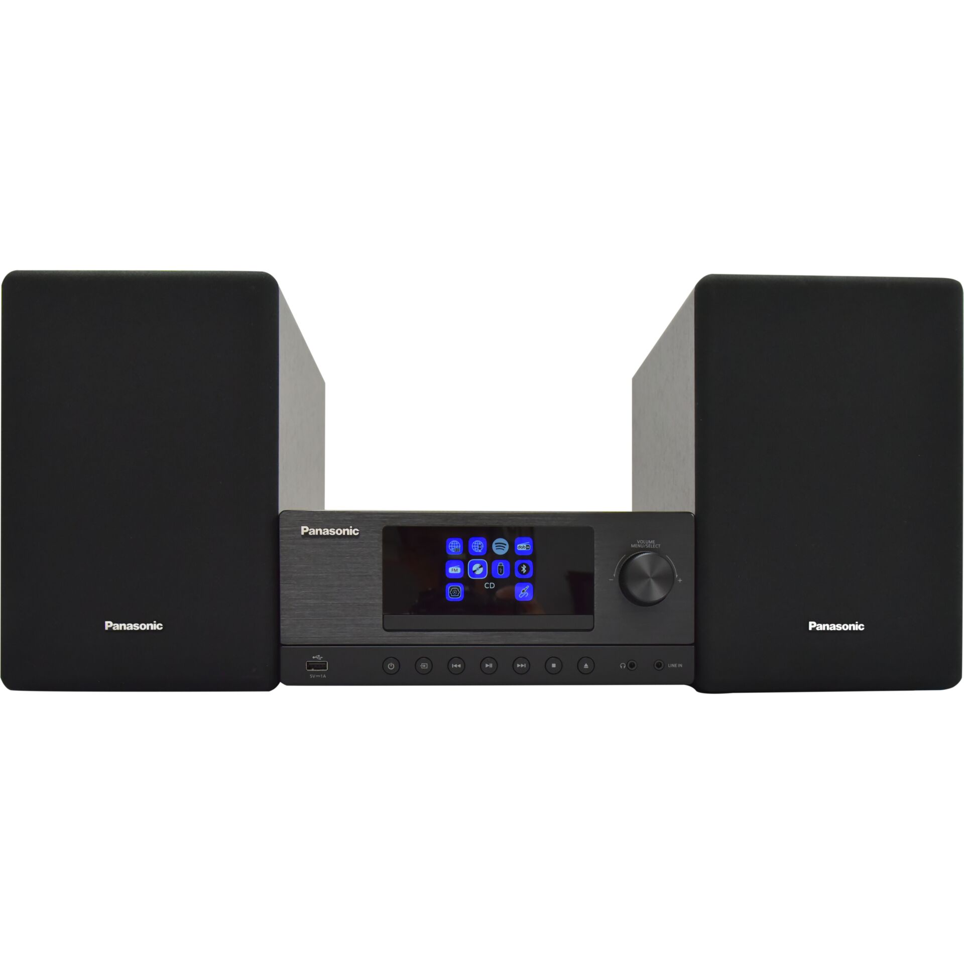Mini-Stereo, Lautsprechersystem, 2.1-Kanal, Bluetooth?, Panasonic