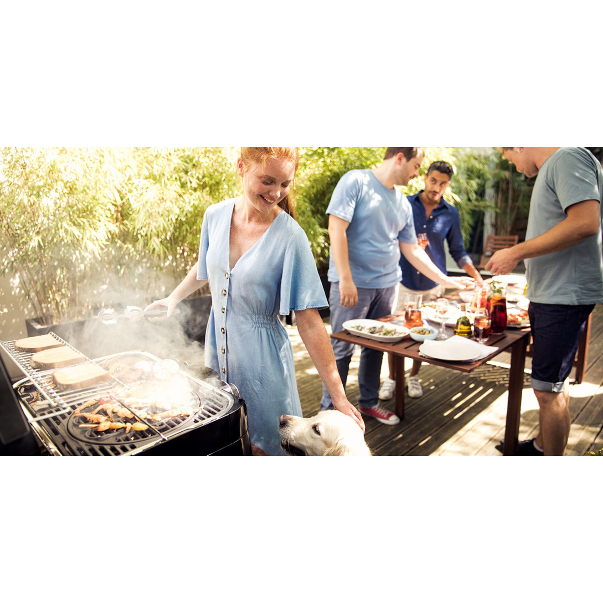 Bbq, Erwachsener, Weiblich, Person, Frau