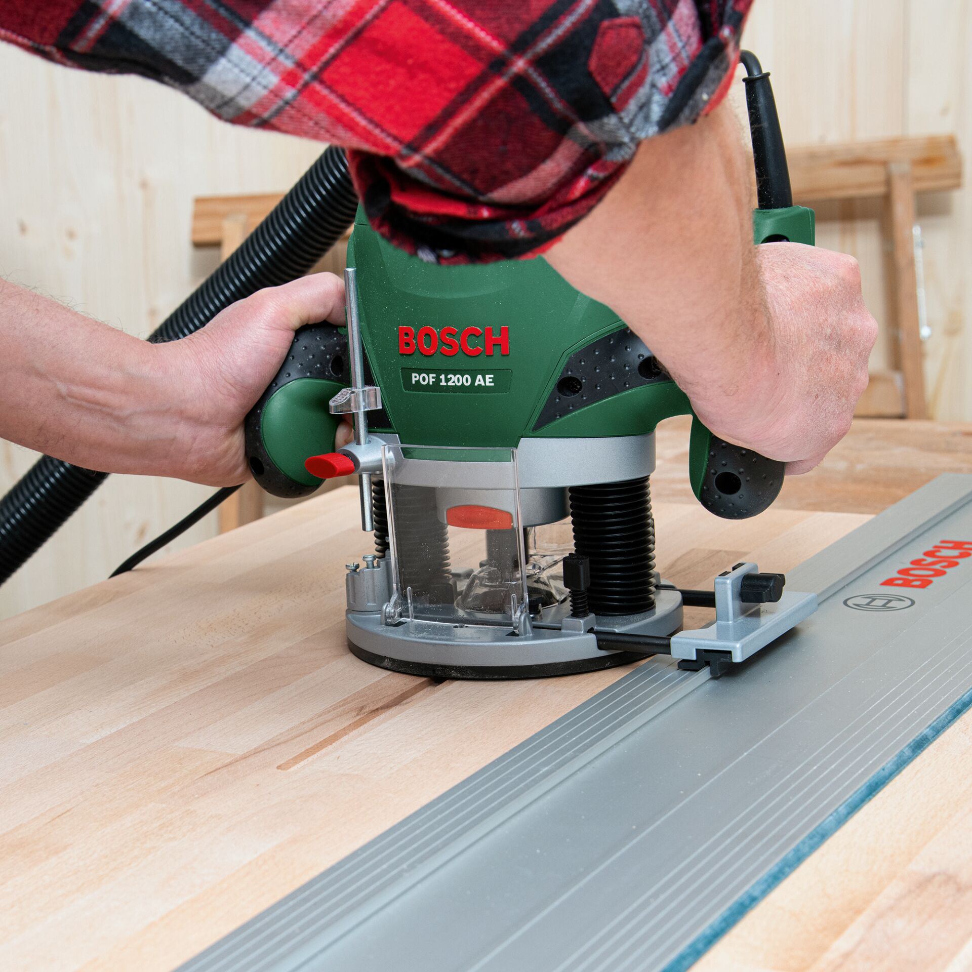 Person, Holzbearbeitung