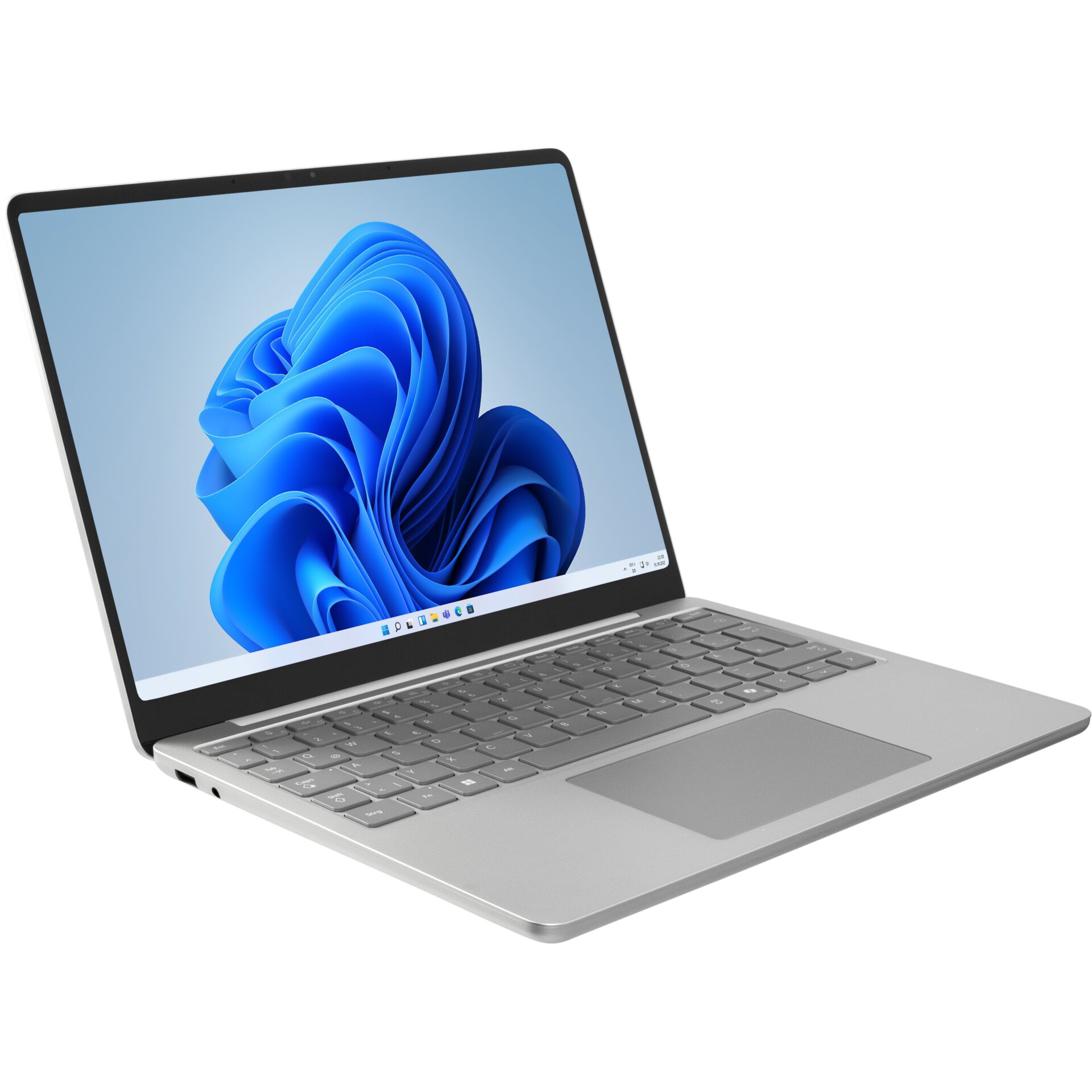 laptop, silber, Ultrabook, Tastatur, Touchpad
