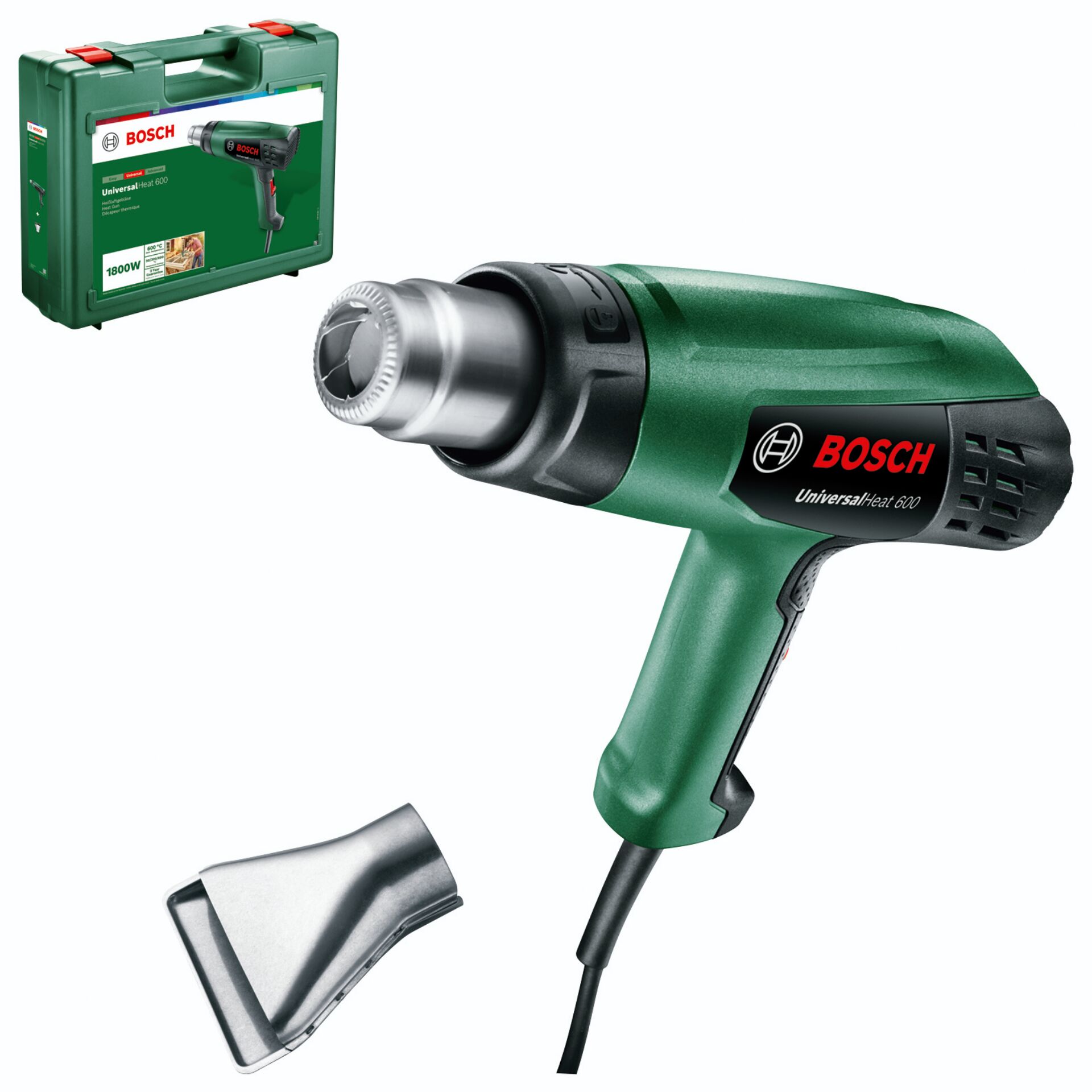 Bosch UniversalHeat 600  Heißluftpistole Glasschutzdüse