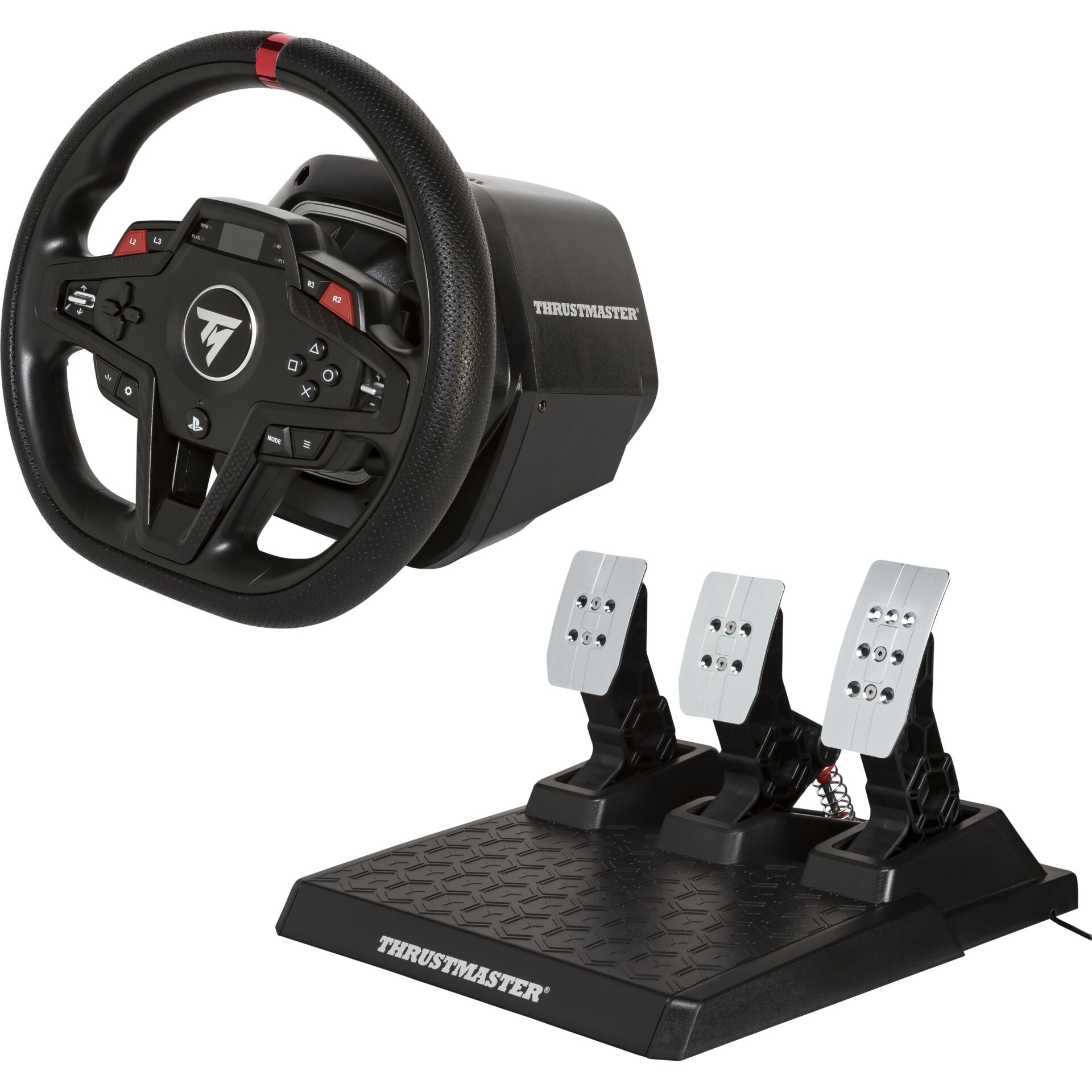 gaming wheel, Pedal set, Sim racing, USB connection, Thrustmaster