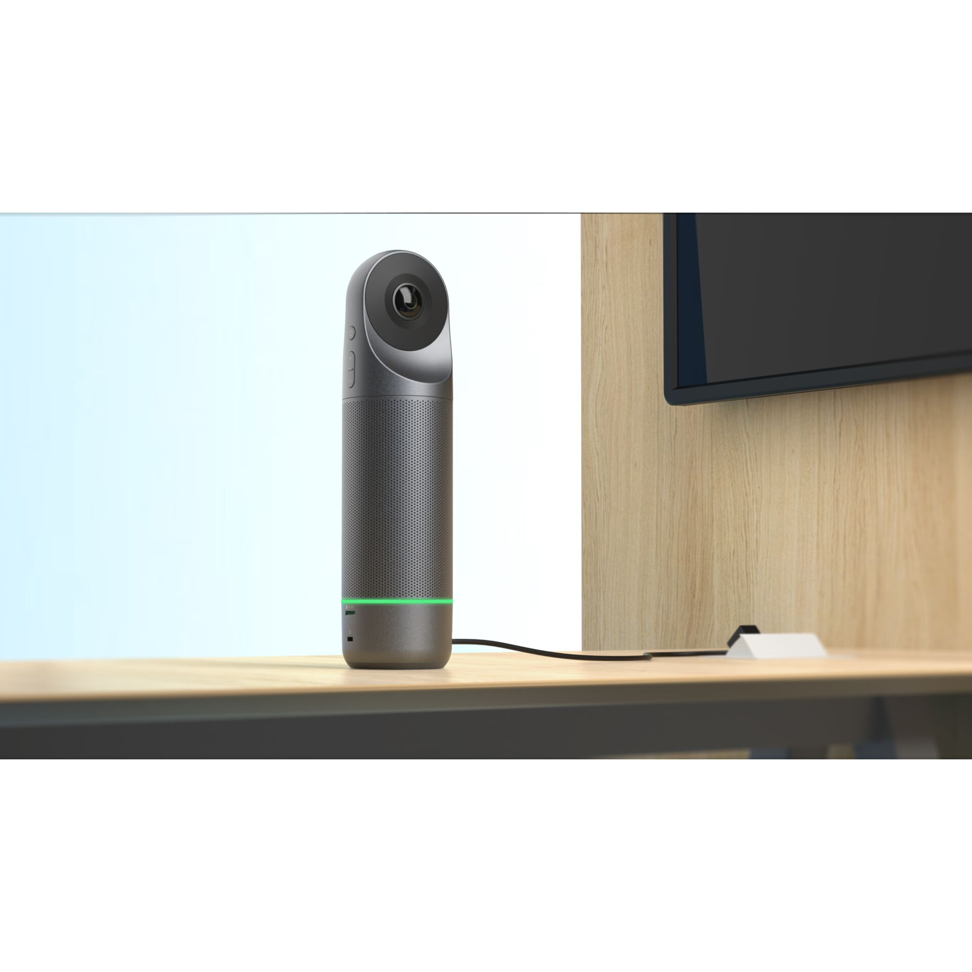 Vaporizer, Luftbefeuchter, Hochformat, Grau, Schreibtisch