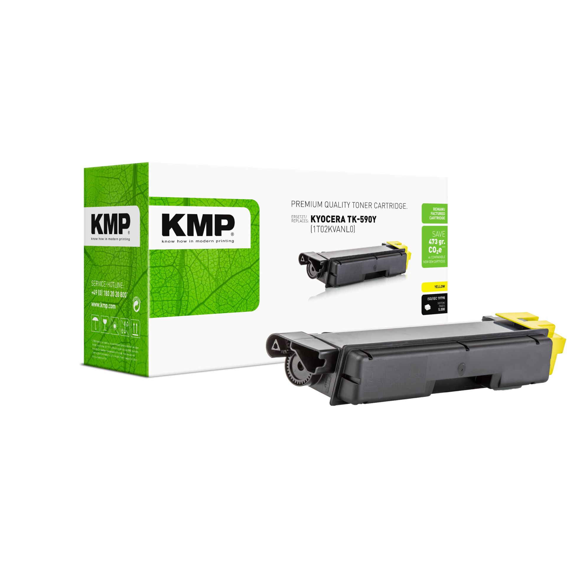 Adapter, Elektronik, Computer-Ausrüstung, Computerausrüstung, Tonerpatrone, Toner Kartusche, KMP, Gelb, Kompatibel
