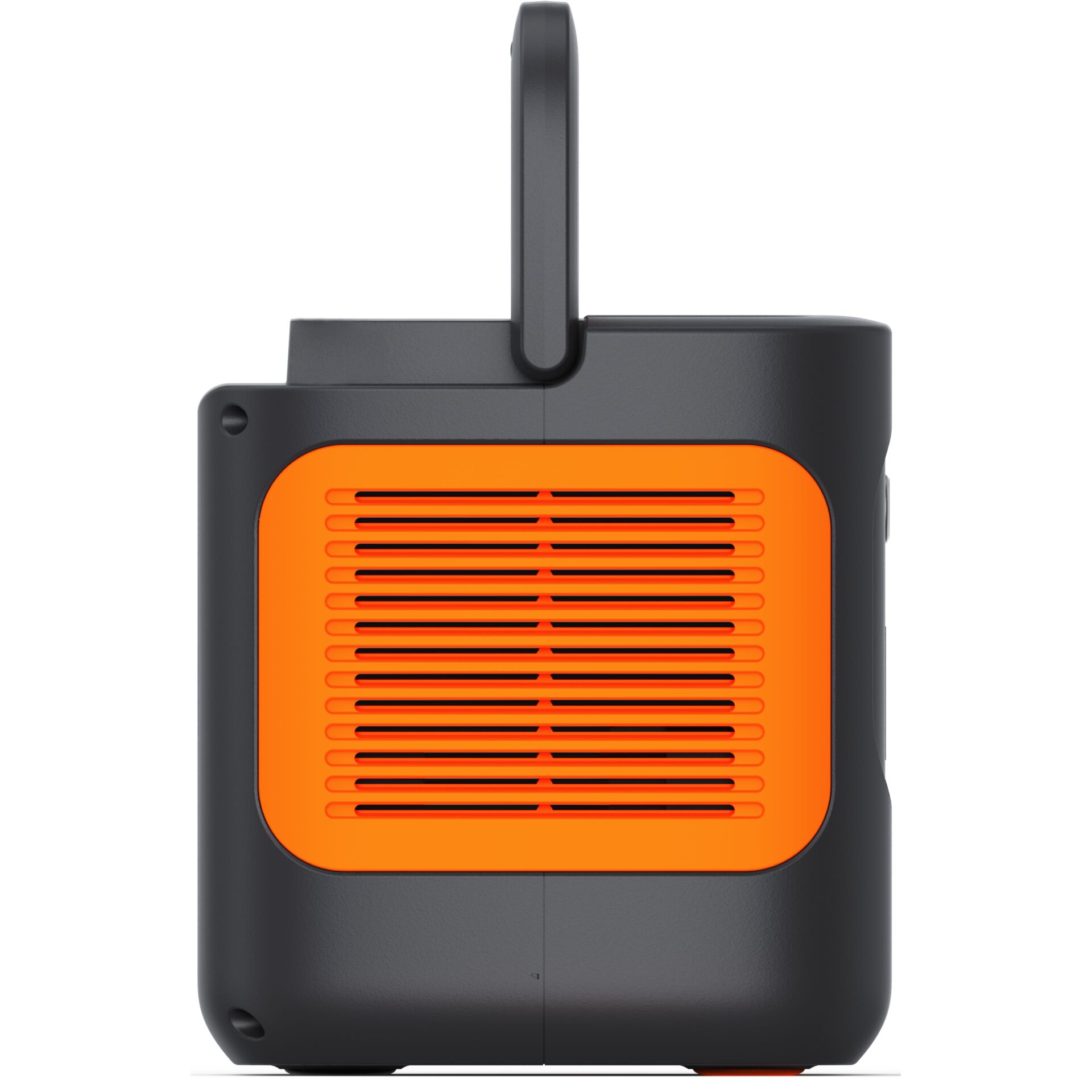 Luftbefeuchter, Luftreiniger, Orange, Kompakt, Gravurlose Halterung