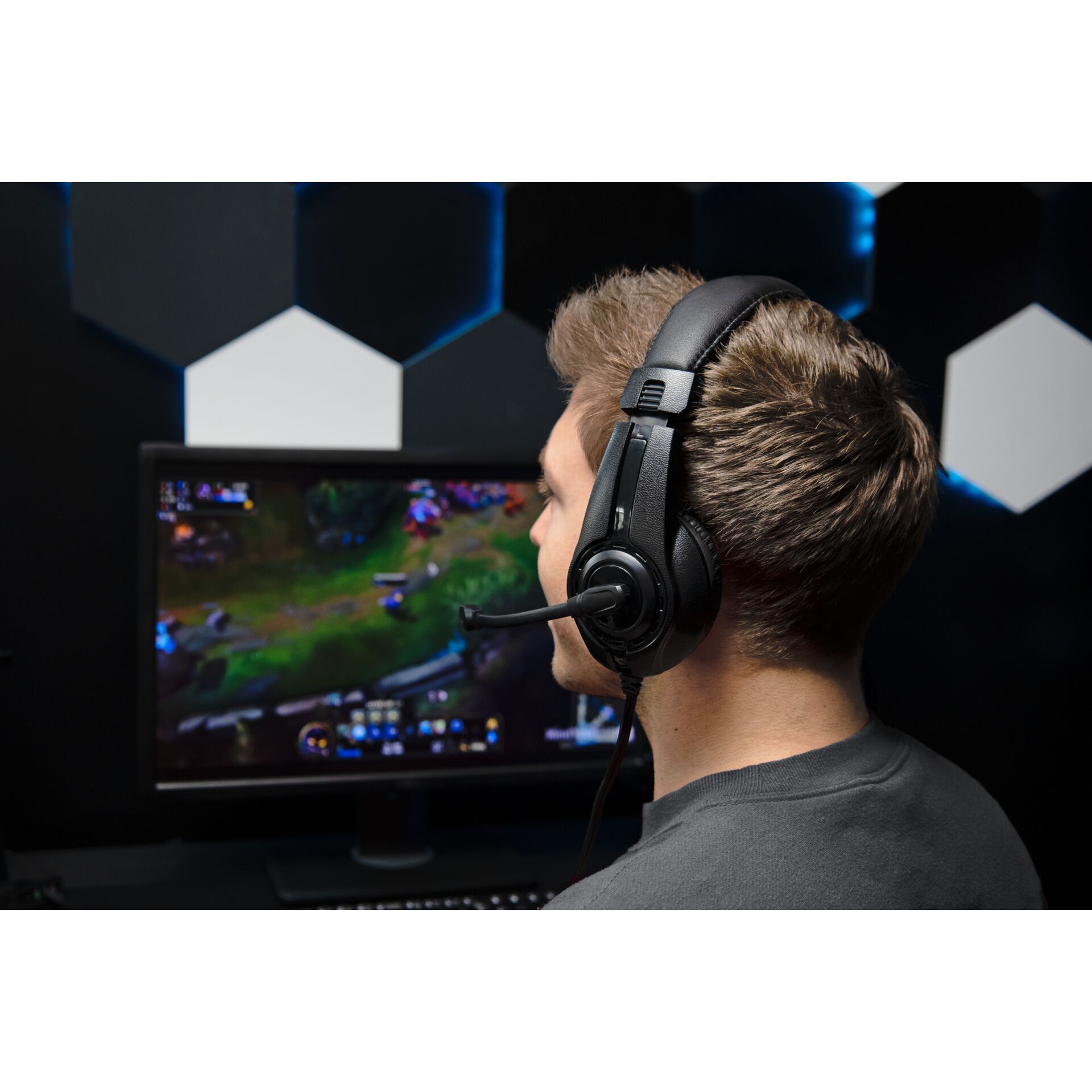 Elektronik, Kopfhörer, Monitor, Videospielen, Kopf