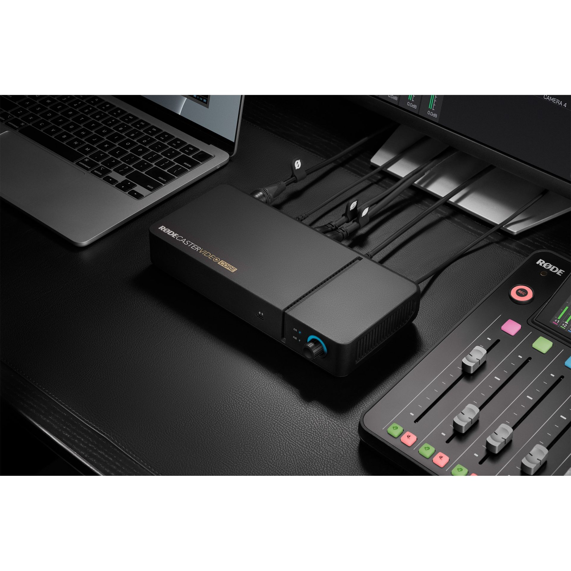 Audio-Interface, USB-C, Rackmount, Desktop-Setup, Rode