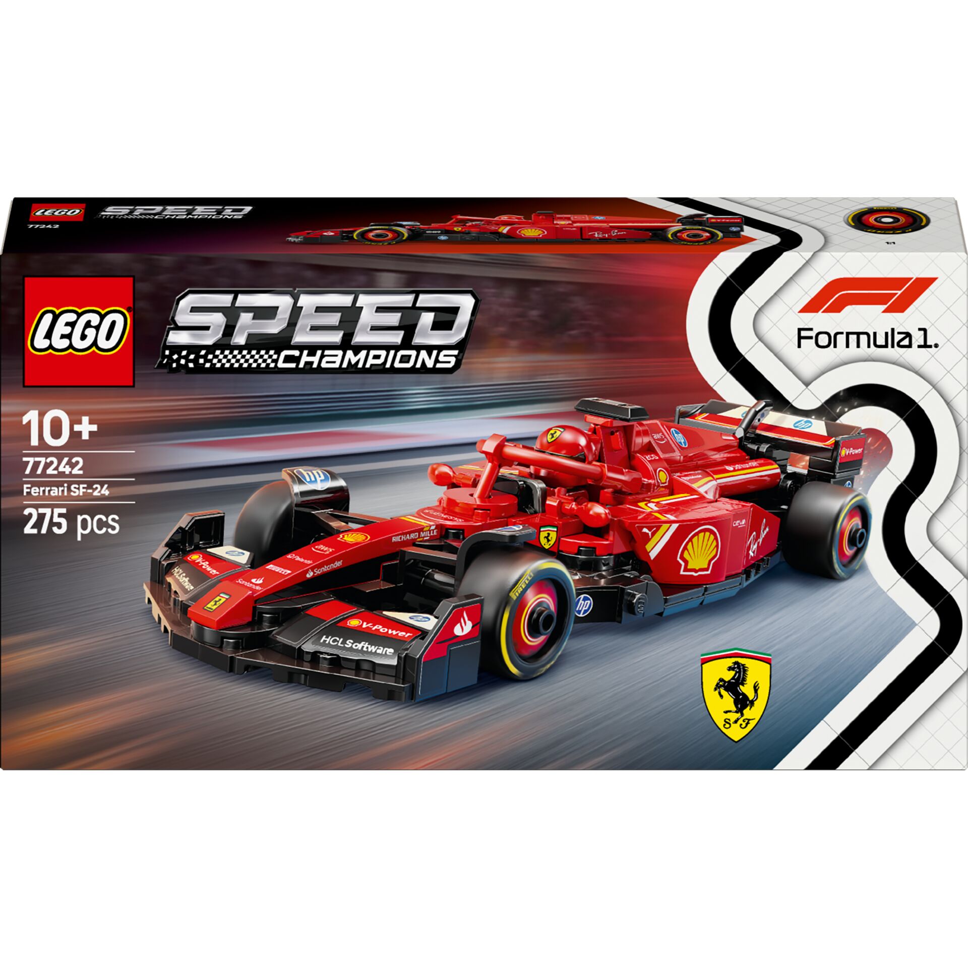 LEGO Speed Champions 77242  Ferrari SF-24 F1 Rennauto