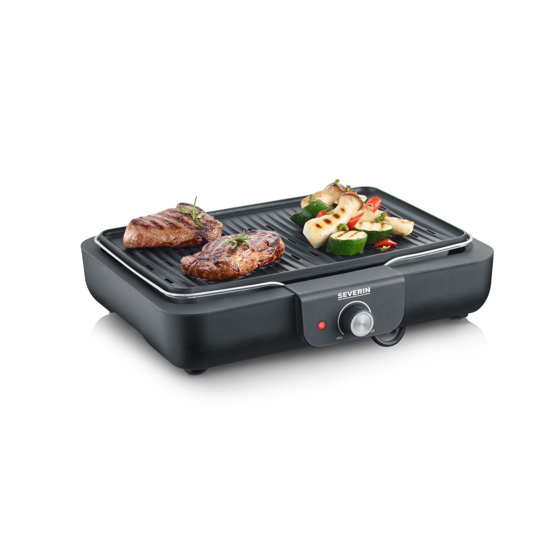 Grillplatte, Grillpfanne, Elektrischer Grill, Gemüse-Spieße, Metallgrill
