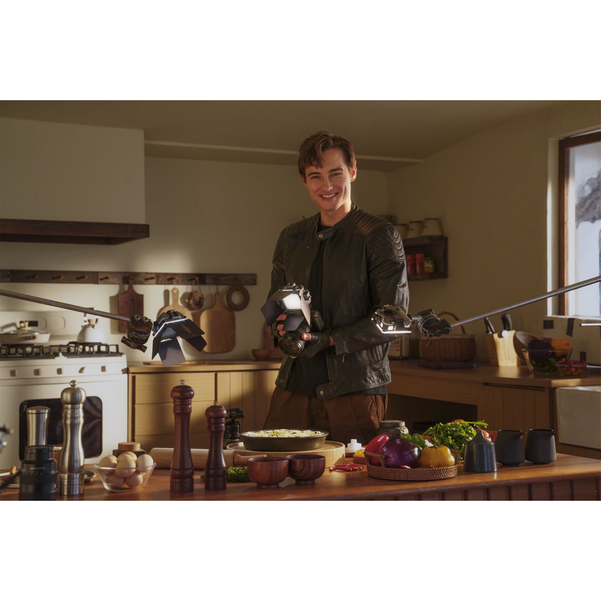 Person, Drinnen, Küche, Mantel, Regal