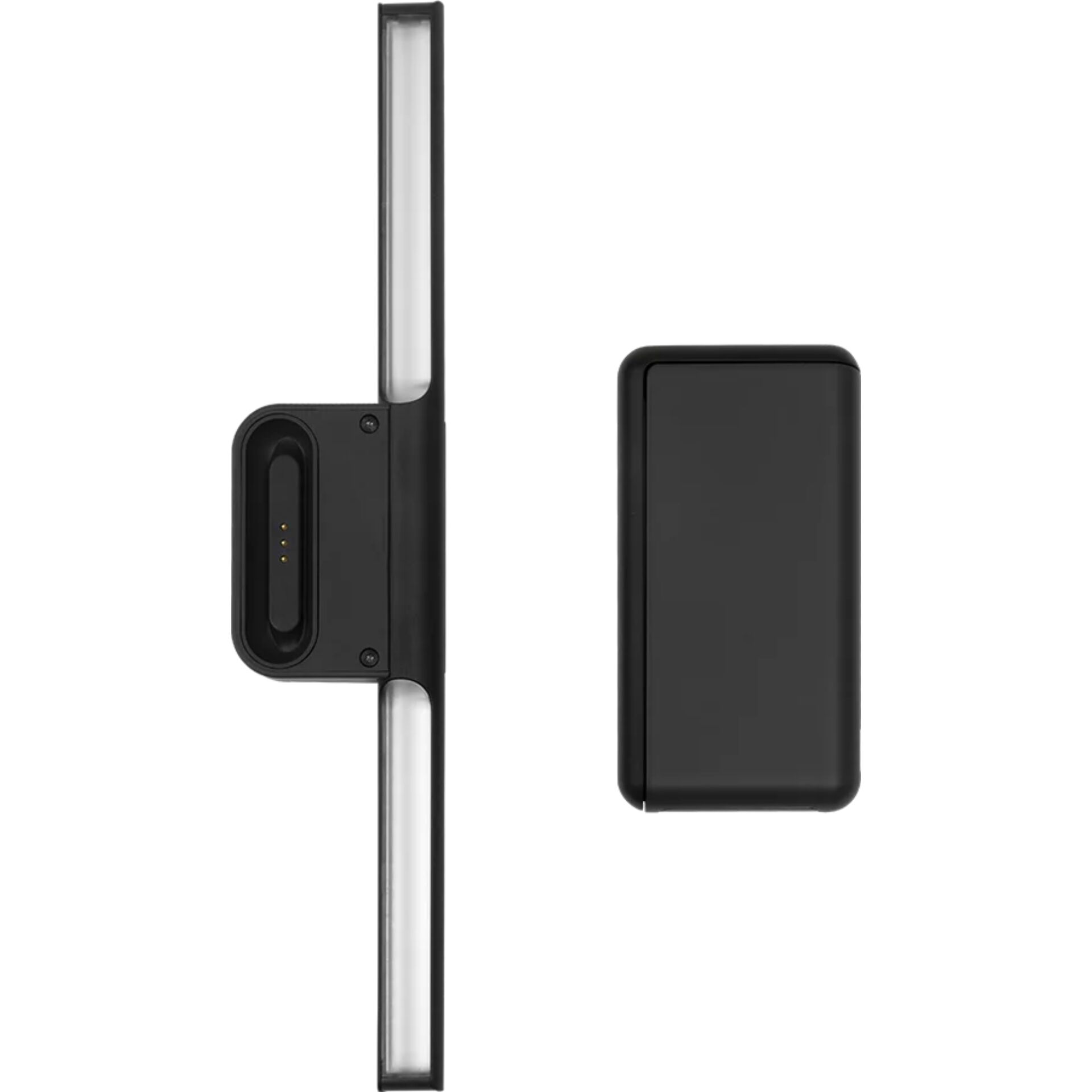 LED-Lampe, Wandleuchte, Batterie, Dock, Schwarz