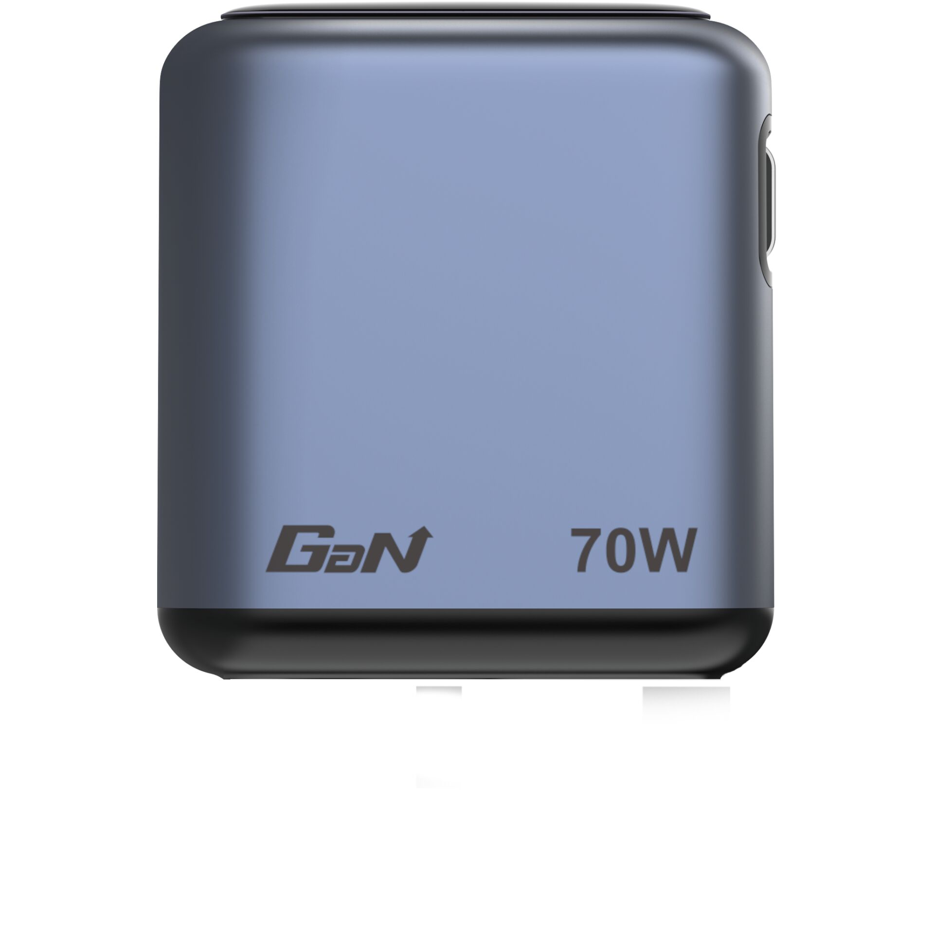 Power bank, Powerbank, 70W, Blau, abgerundete kanten