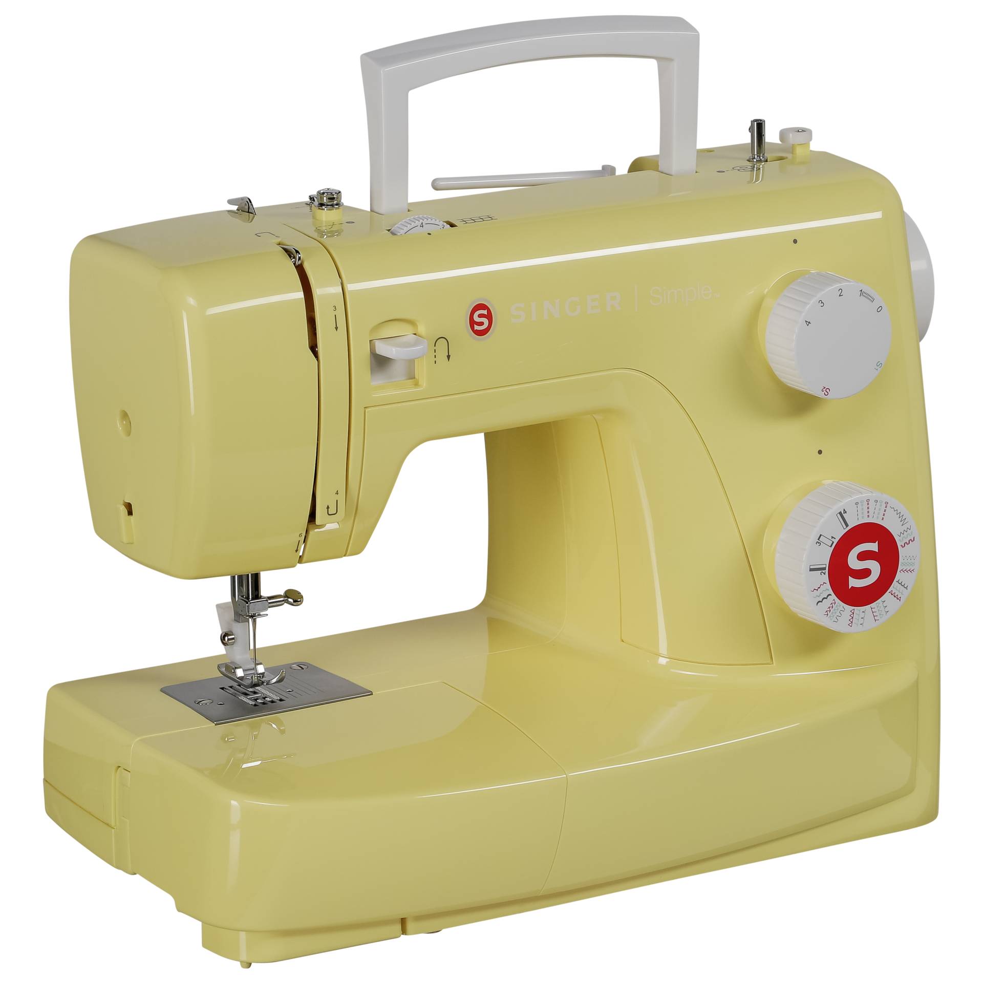 Nähmaschine, Nähmaschine, Gelb, Maschine, Elektrische Nähmaschine